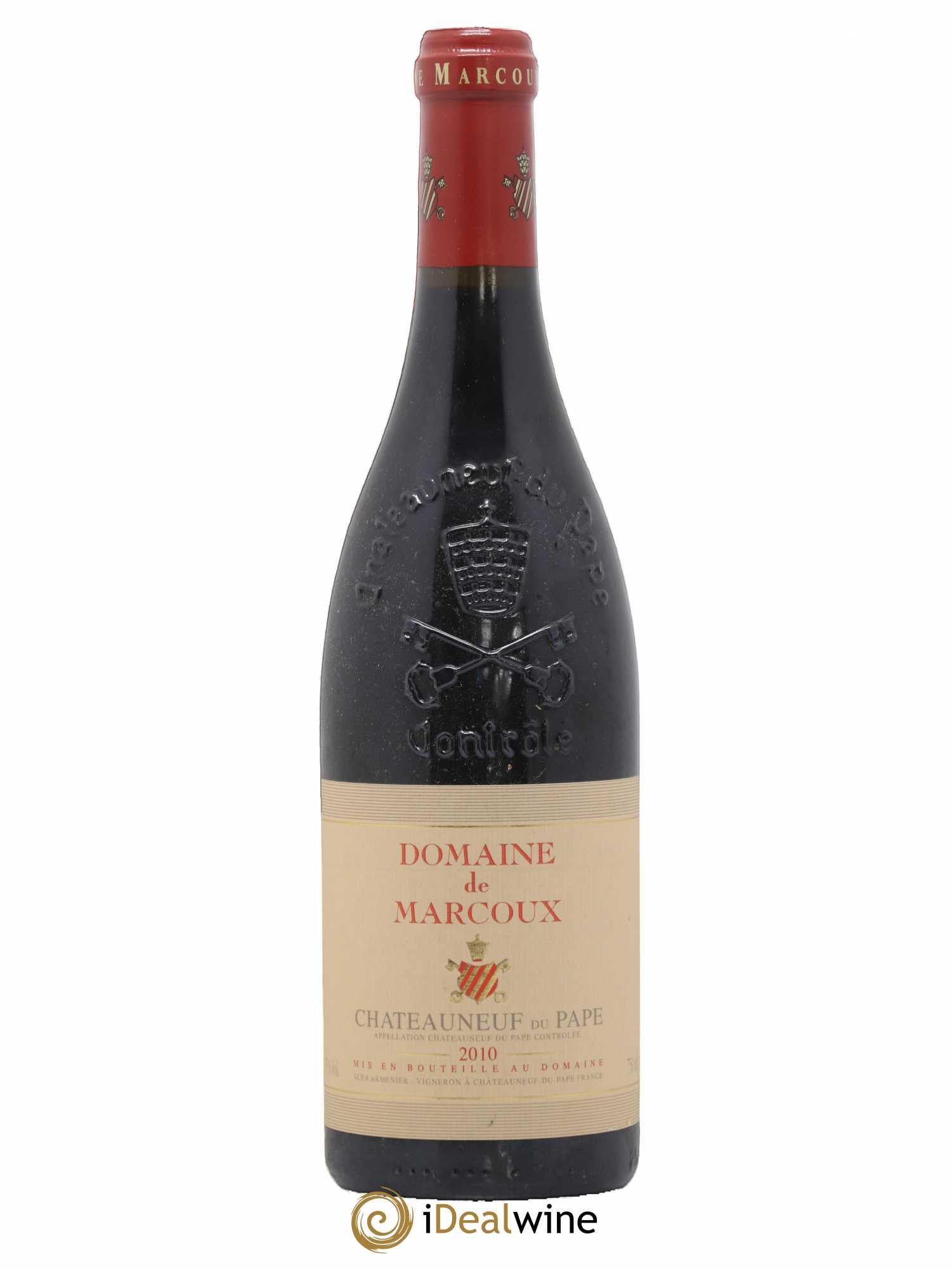 Châteauneuf-du-Pape Marcoux (Domaine de) (sans prix de réserve) 2010 - Lot de 1 bouteille - 0