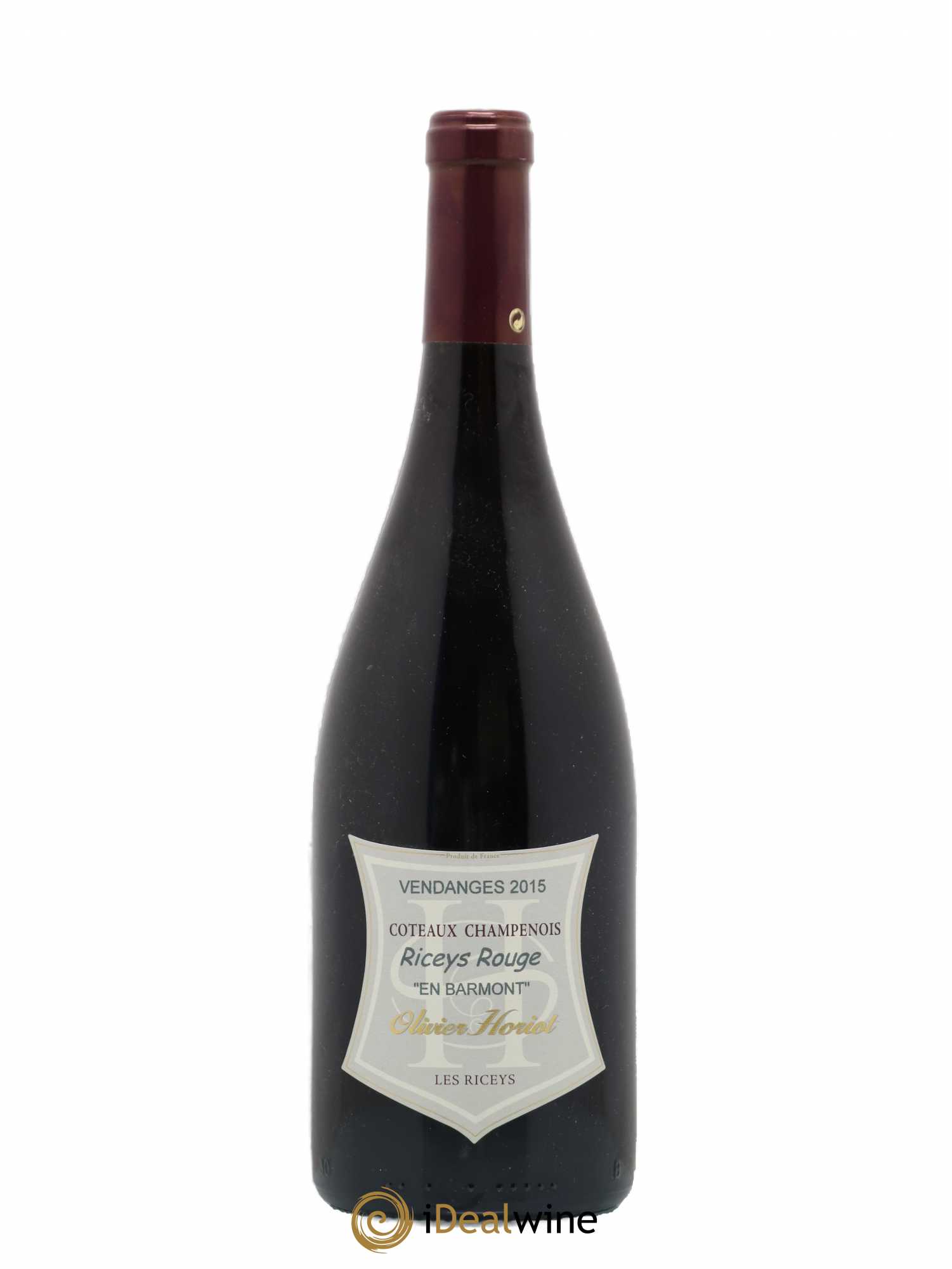 Riceys Rouge Olivier Horiot En Barmont (sans prix de réserve) 2015 - Posten von 1 Flasche - 0