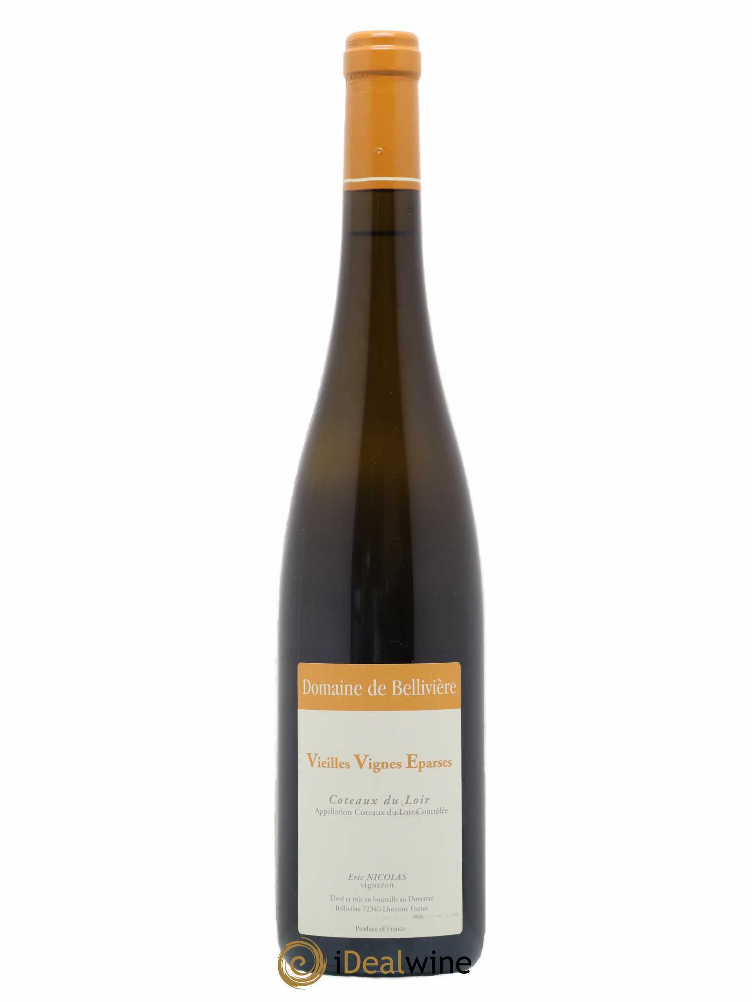 Coteaux du Loir Vieilles Vignes Eparses Domaine de Bellivière (sans prix de réserve) 2015 - Lot de 1 bouteille - 0