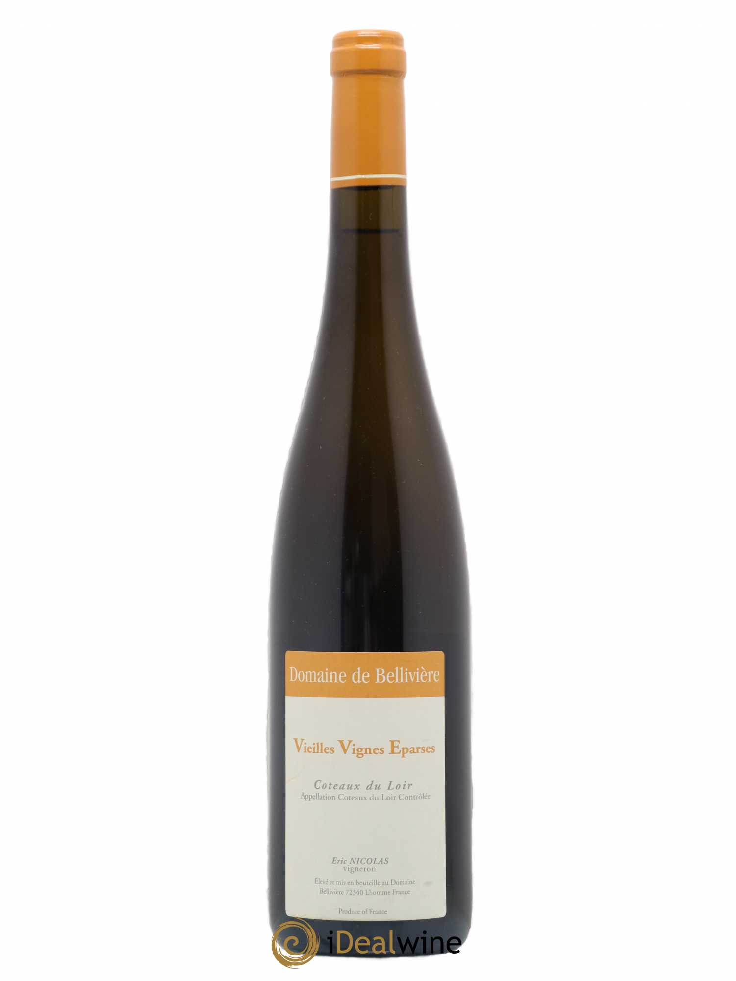 Coteaux du Loir Vieilles Vignes Eparses Domaine de Bellivière (sans prix de réserve) 2015 - Lot de 1 bouteille - 0