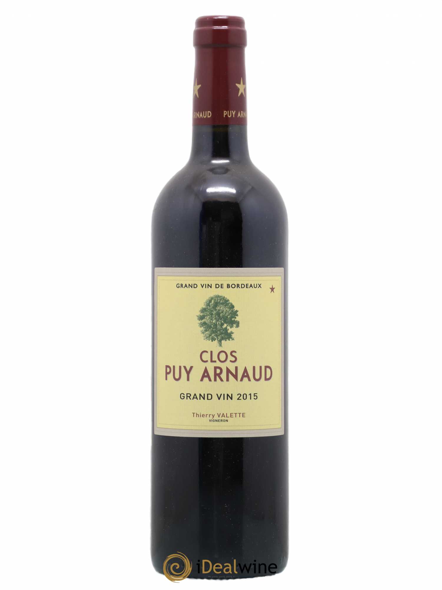 Clos Puy Arnaud (sans prix de réserve) 2015 - Lot de 1 bouteille - 0