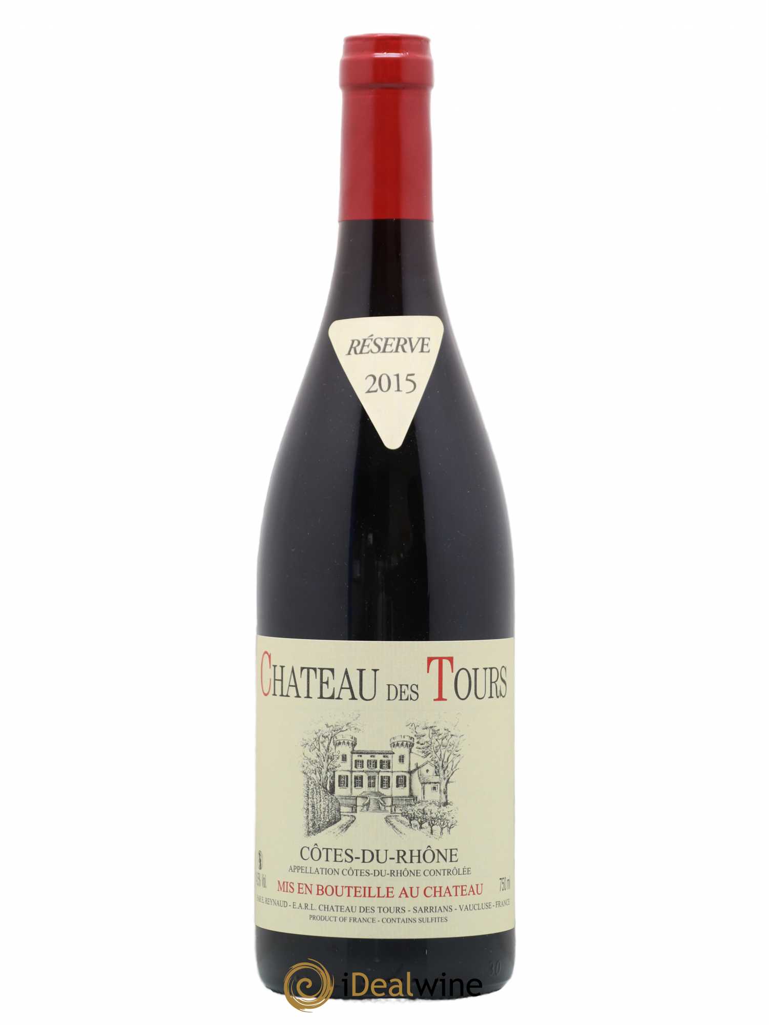 Côtes-du-Rhône Château des Tours Emmanuel Reynaud (senza prezzo di riserva) 2015 - Lotto di 1 bottiglia - 0