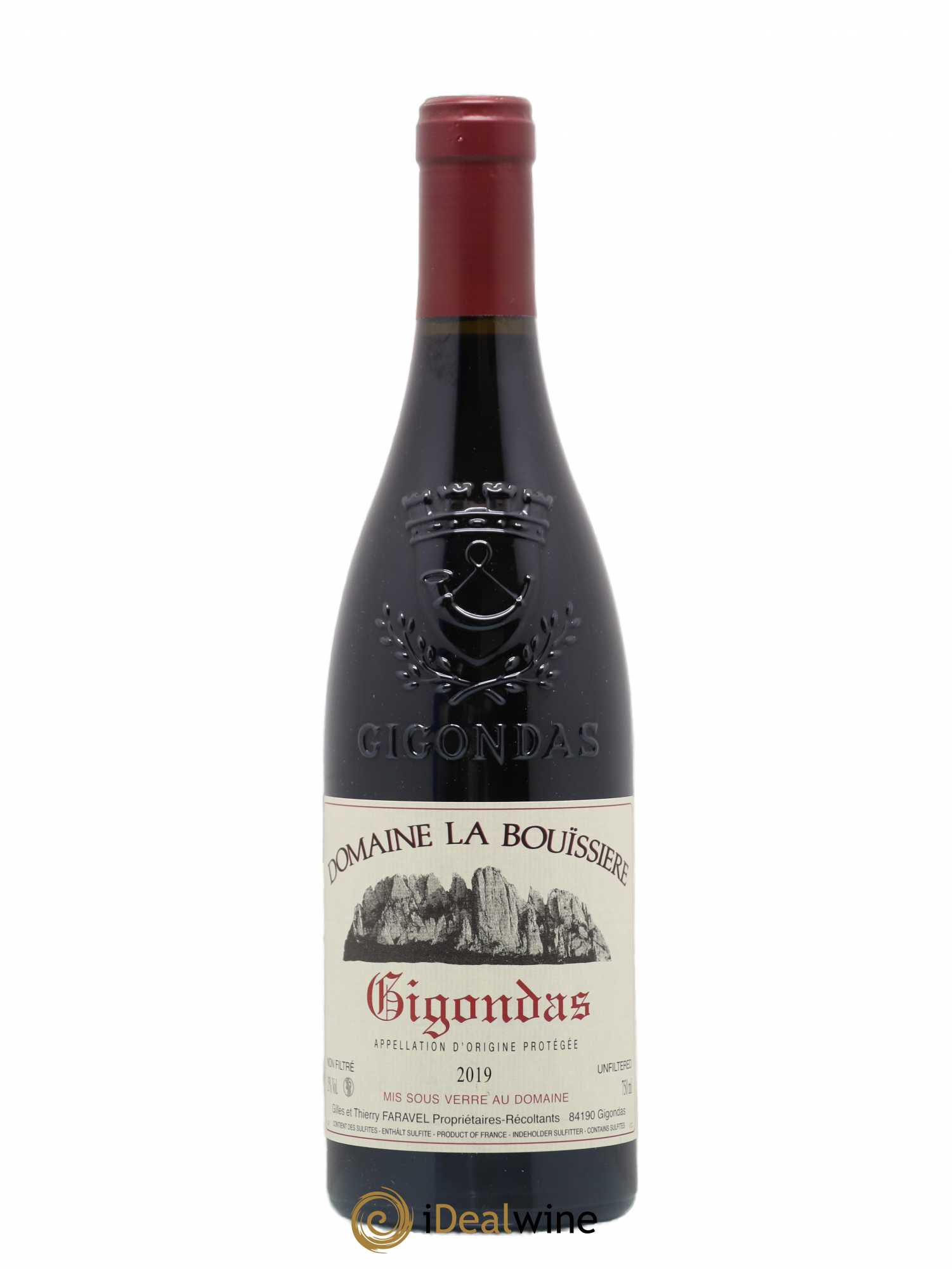 Gigondas La Bouïssière (sans prix de réserve) 2019 - Lot de 1 bouteille - 0