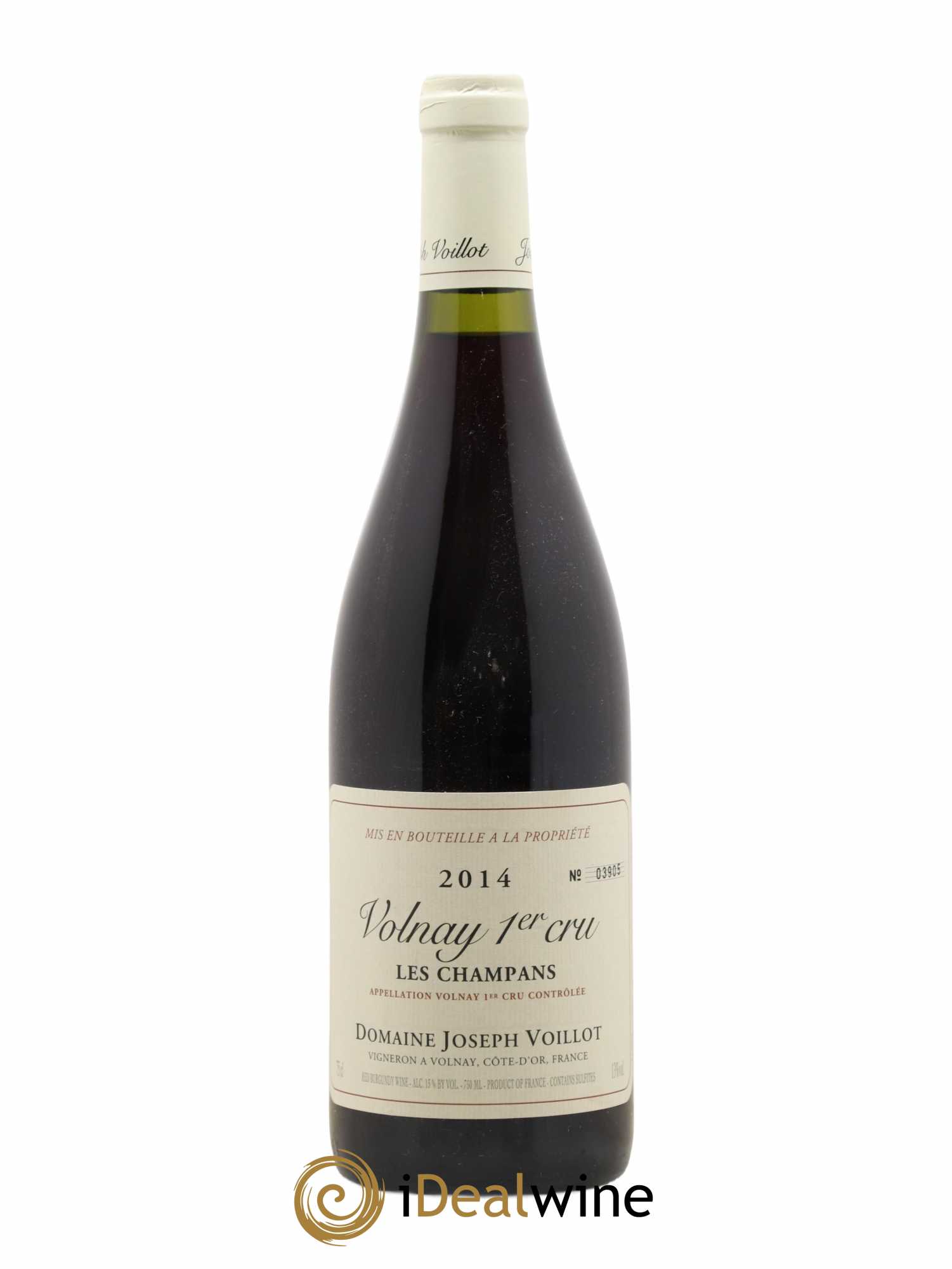 Volnay 1er Cru les Champans Joseph Voillot (Domaine) (sans prix de réserve) 2014 - Lot de 1 bouteille - 0