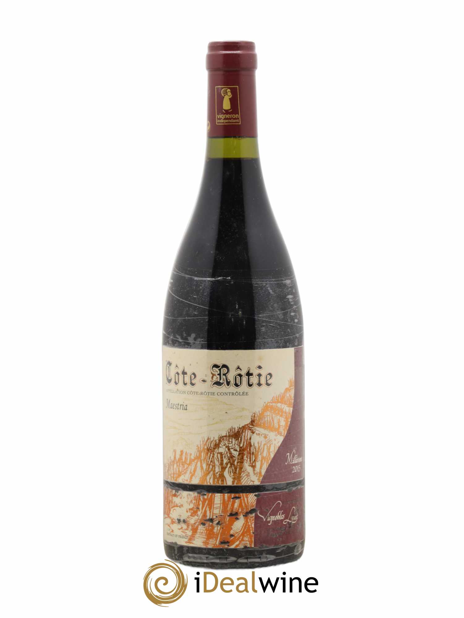Côte-Rôtie Maestria Vignobles Levet (sans prix de réserve) 2015 - Lot de 1 bouteille - 0