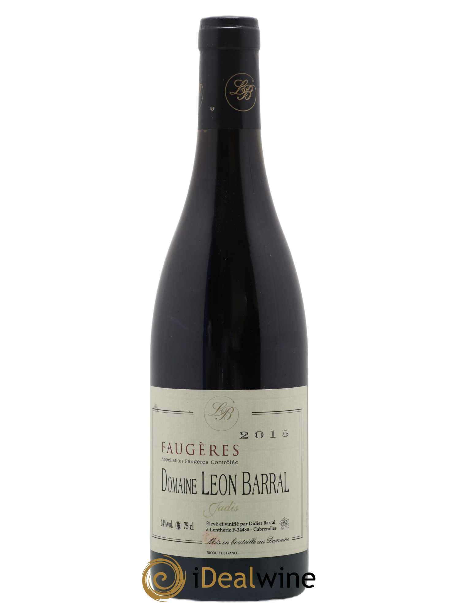 Faugères Jadis Domaine Léon Barral (sans prix de réserve) 2015 - Lot de 1 bouteille - 0