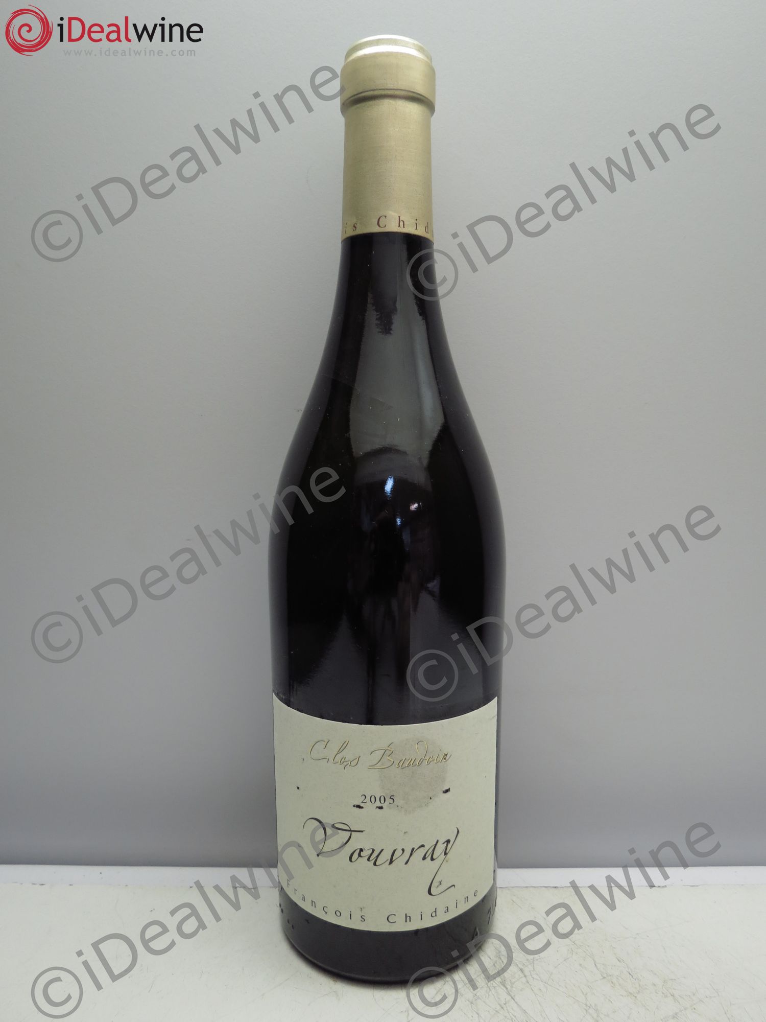 Vouvray Clos Baudoin - François Chidaine (sans prix de réserve / no reserve) 2005 - Posten von 1 Flasche - 0