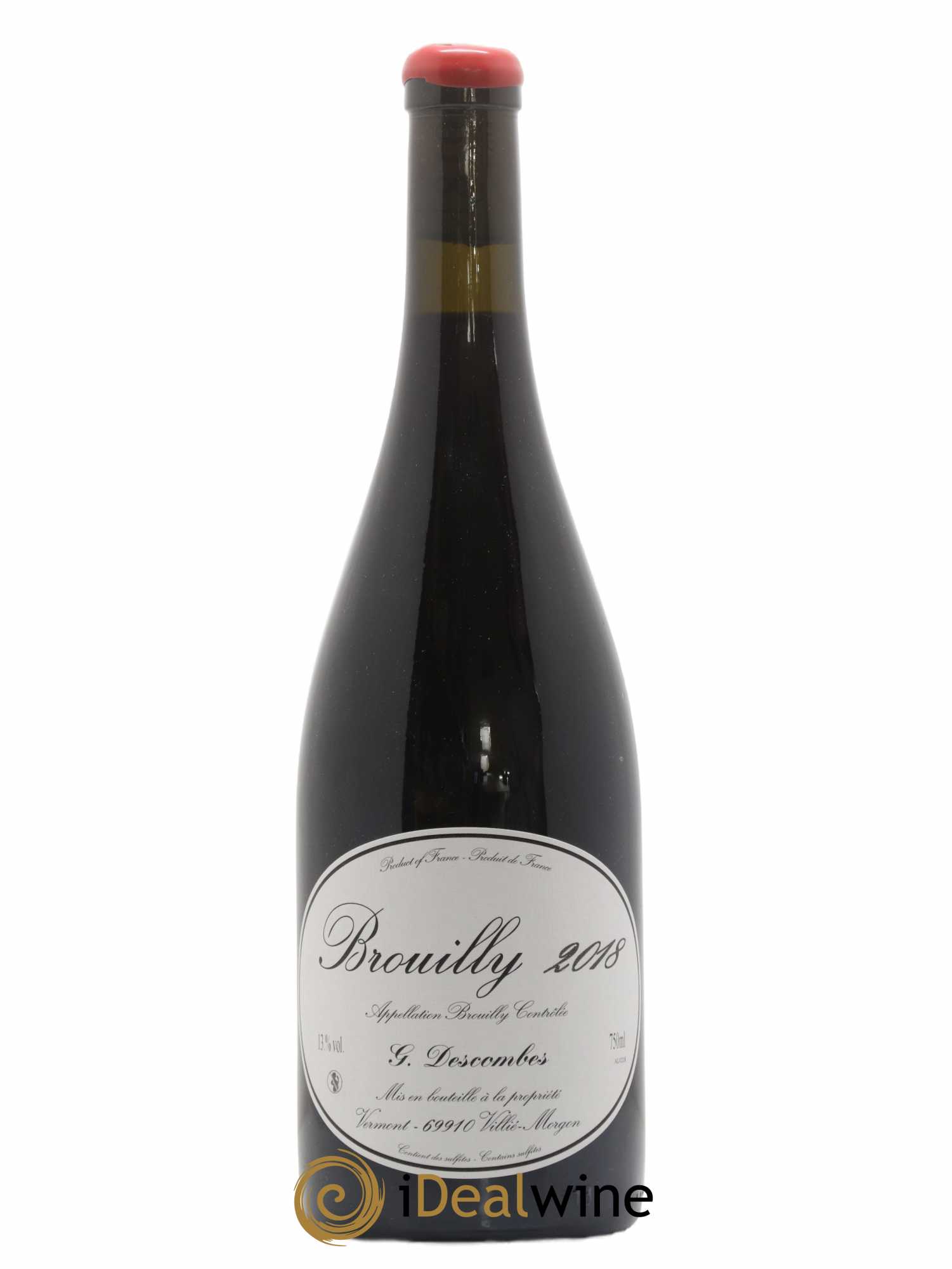 Brouilly Vieilles vignes Georges Descombes (Domaine) (no reserve) 2018 - Lot of 1 bottle - 0