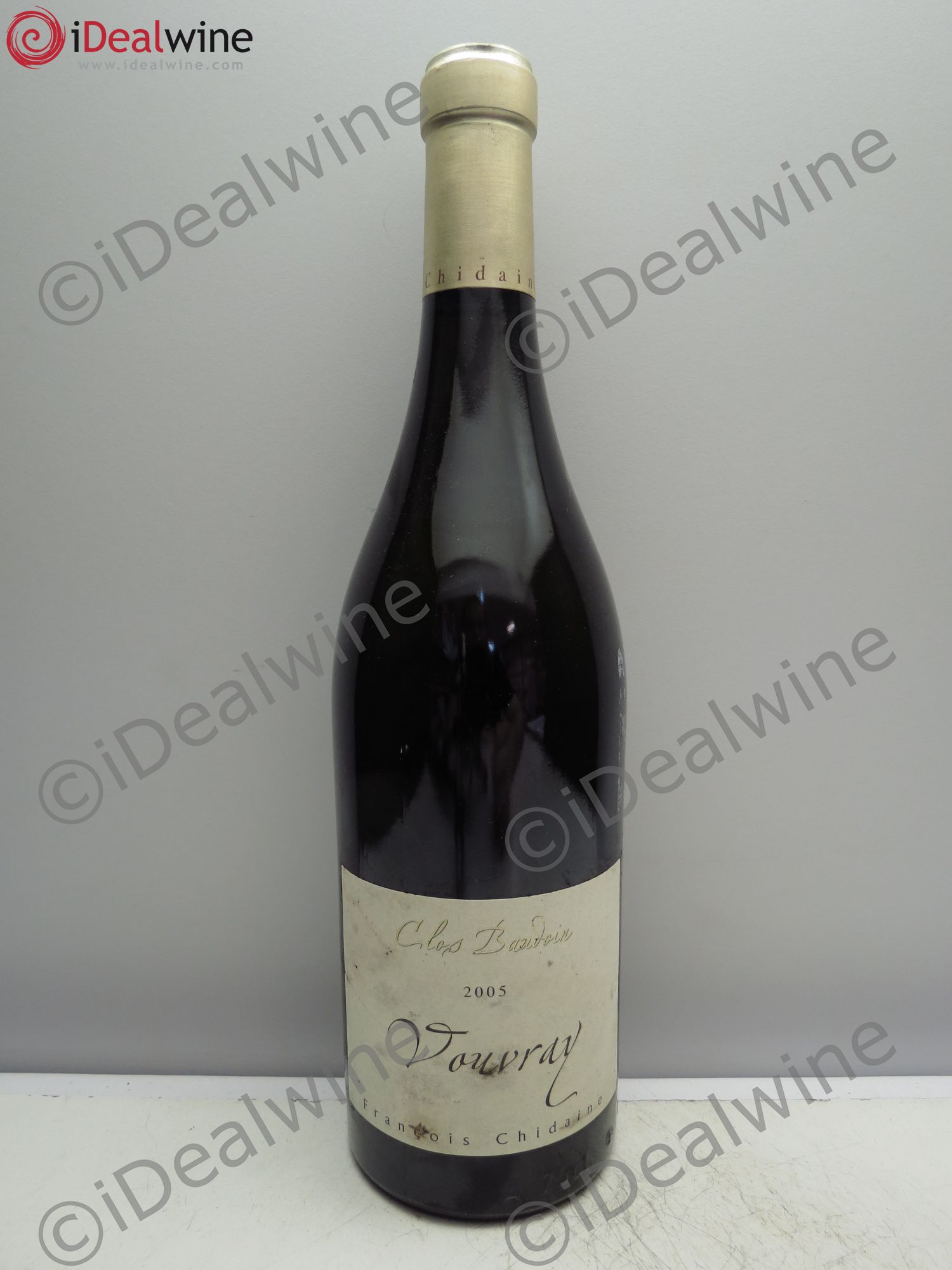 Vouvray Clos Baudoin - François Chidaine (sans prix de réserve / no reserve) 2005 - Posten von 1 Flasche - 0