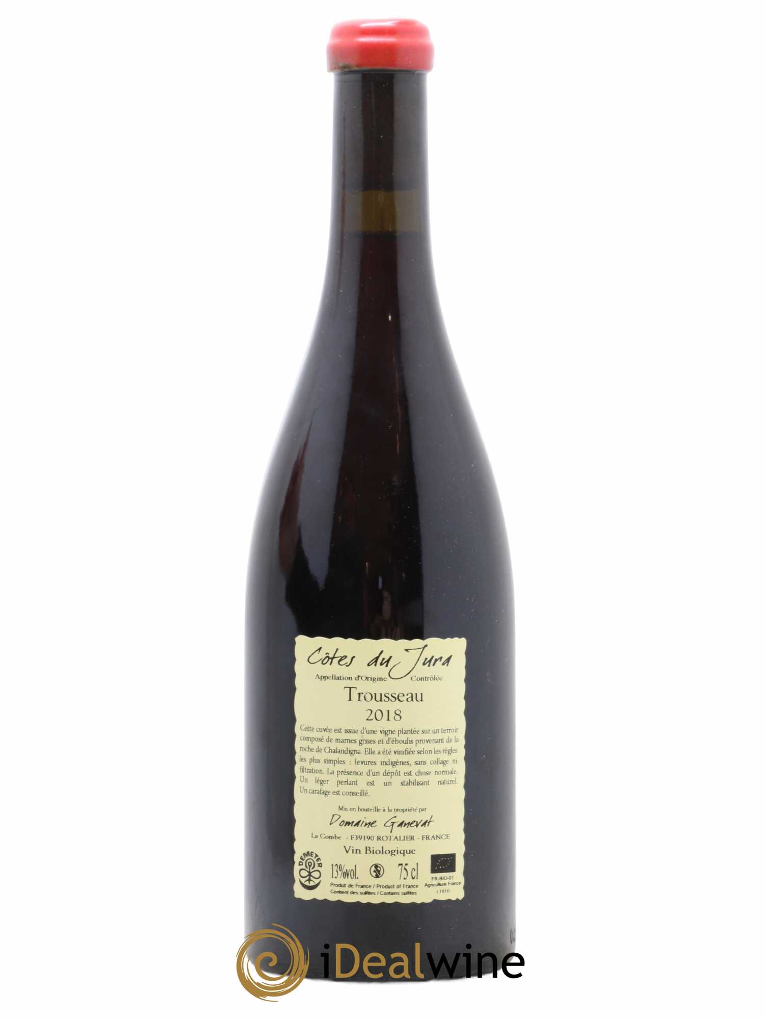 Côtes du Jura Plein Sud Jean-François Ganevat (Domaine) (no reserve) 2018 - Lot of 1 bottle - 1