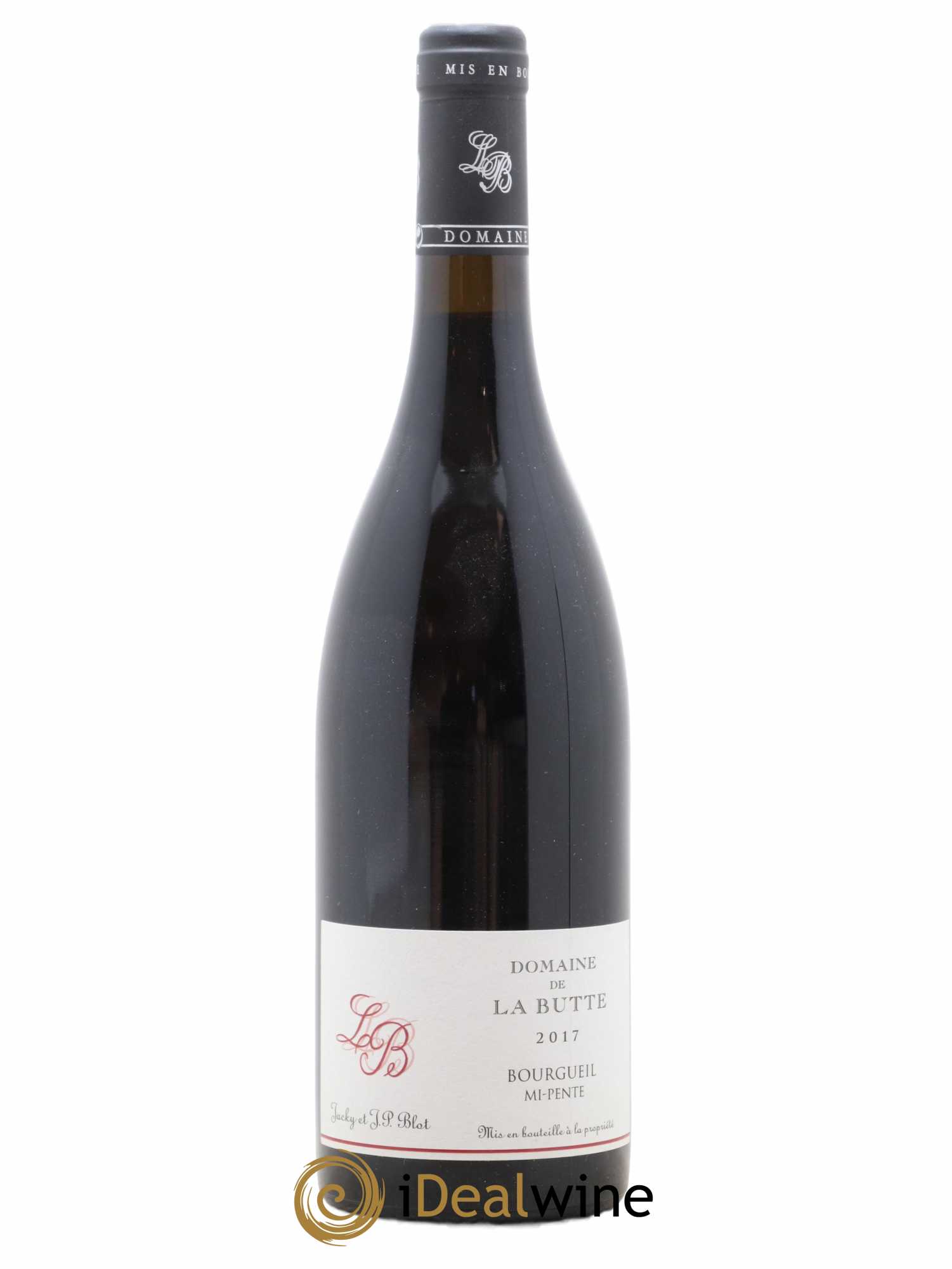 Bourgueil Mi-Pente Domaine de La Butte - Jacky Blot (sans prix de réserve) 2017 - Lot de 1 bouteille - 0