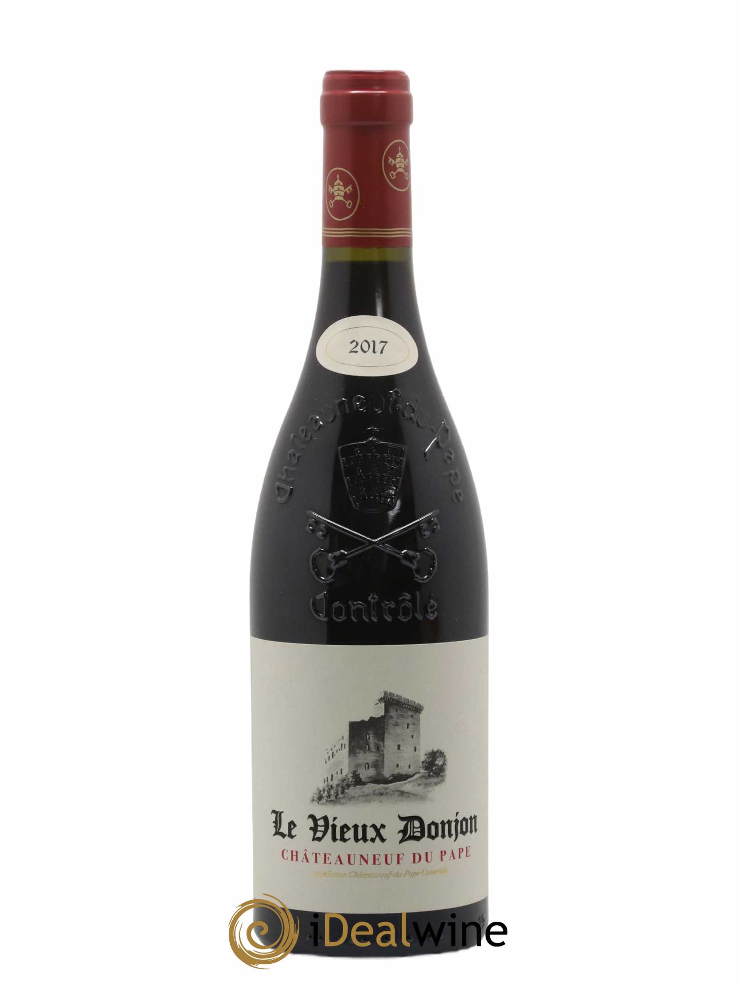 Châteauneuf-du-Pape Le Vieux Donjon Michel Lucien (sans prix de réserve) 2017 - Lot de 1 bouteille - 0