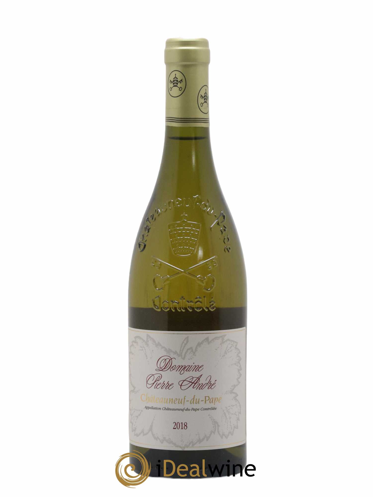 Châteauneuf-du-Pape Pierre André (Domaine) (sans prix de réserve) 2018 - Lot de 1 bouteille - 0