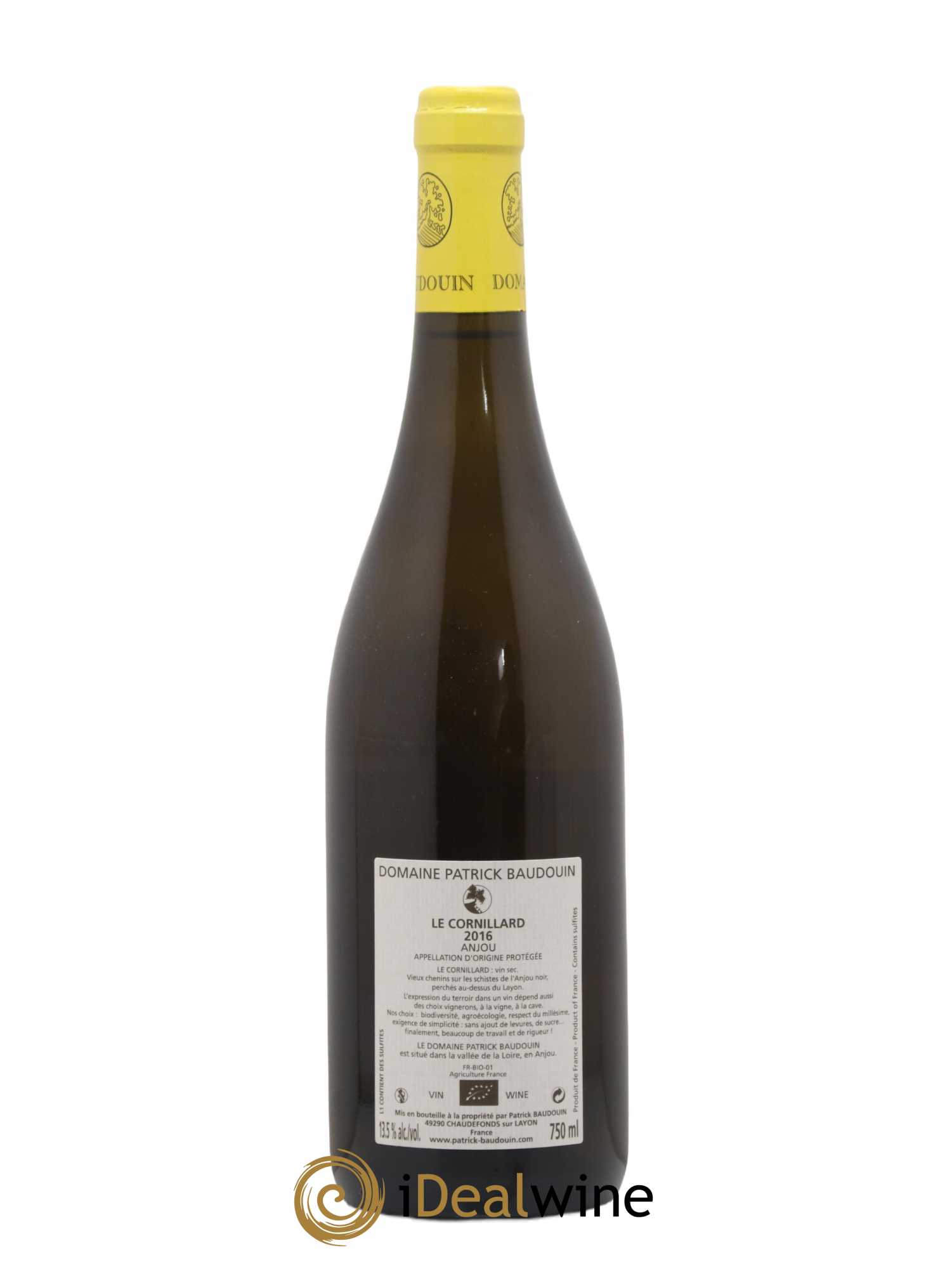 Anjou Le Cornillard Patrick Baudouin (no reserve) 2016 - Lot of 1 bottle - 1