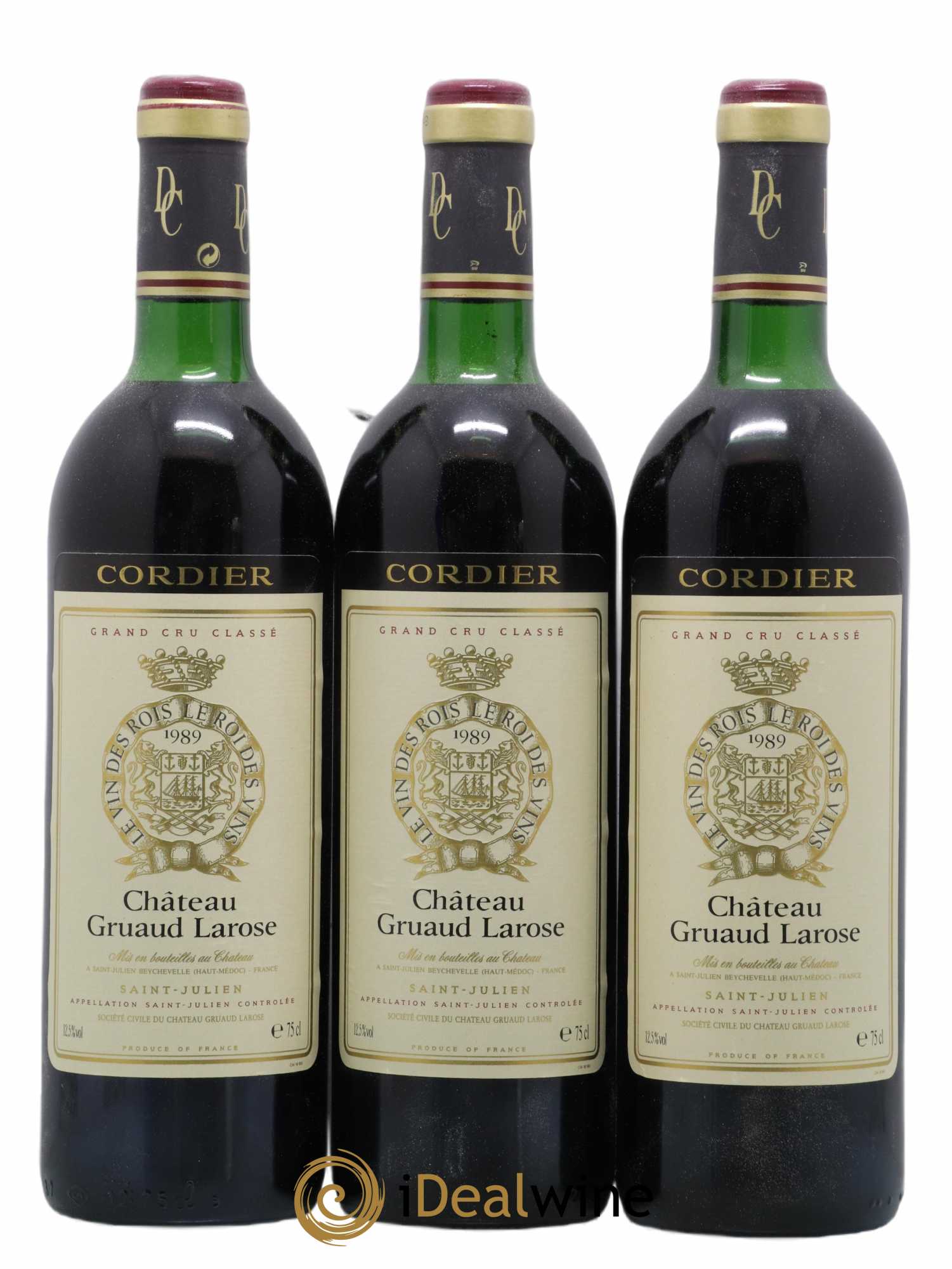 Château Gruaud Larose 2ème Grand Cru Classé 1989 - Lot de 12 bouteilles - 1