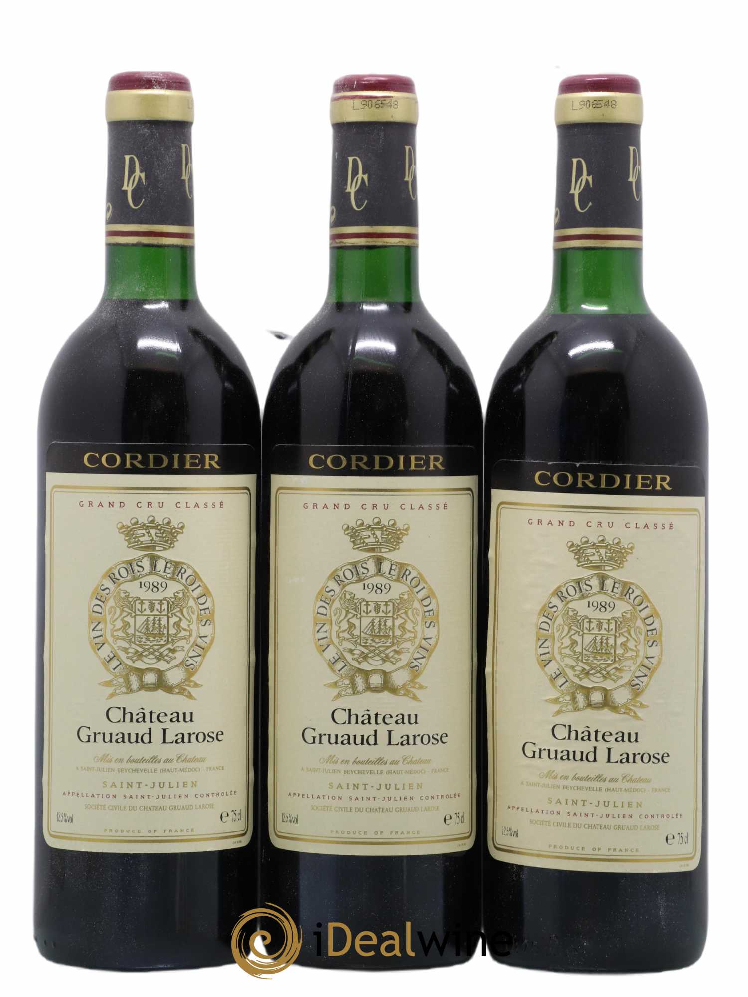 Château Gruaud Larose 2ème Grand Cru Classé 1989 - Lot de 12 bouteilles - 2