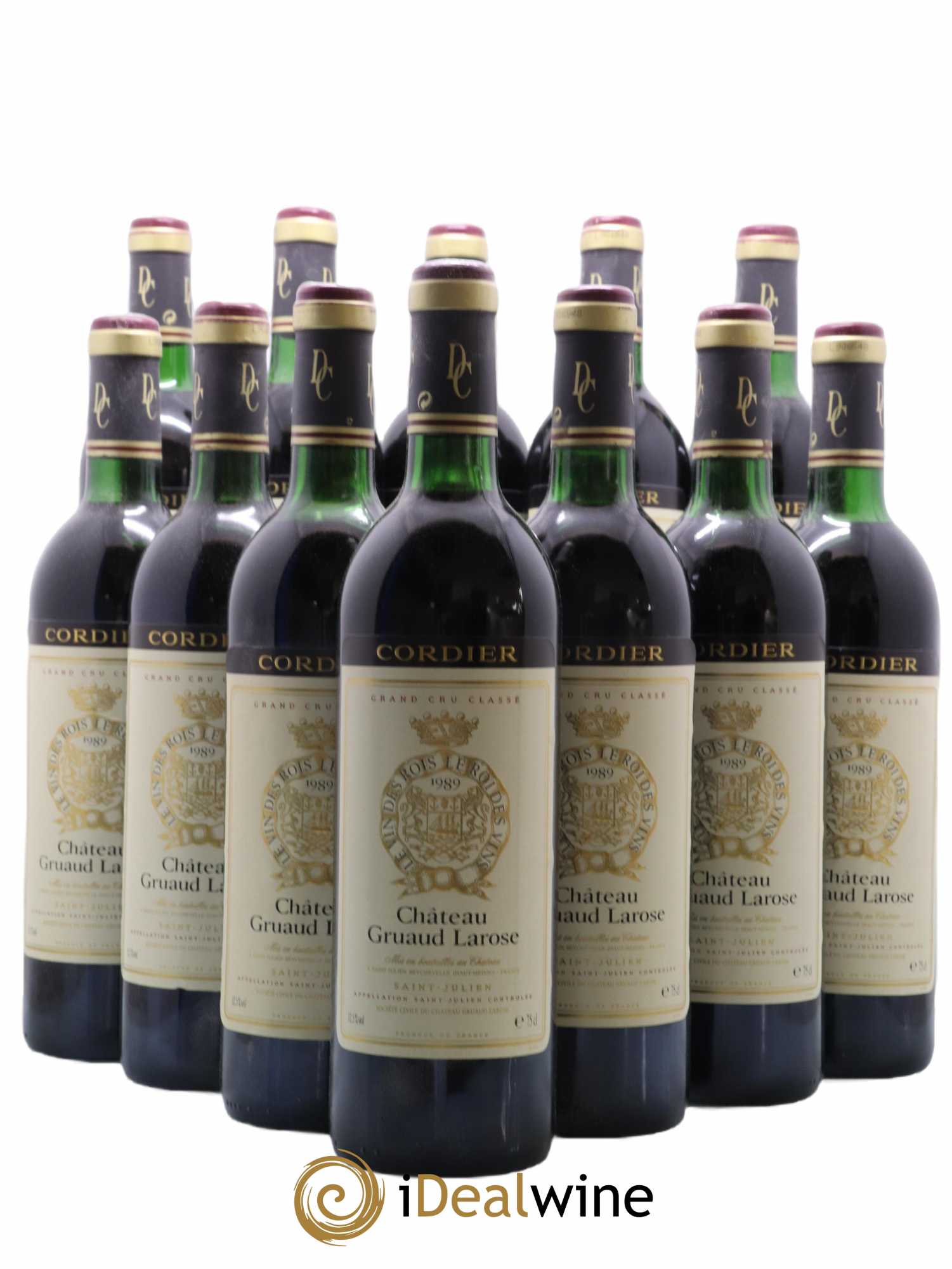 Château Gruaud Larose 2ème Grand Cru Classé 1989 - Lot de 12 bouteilles - 0