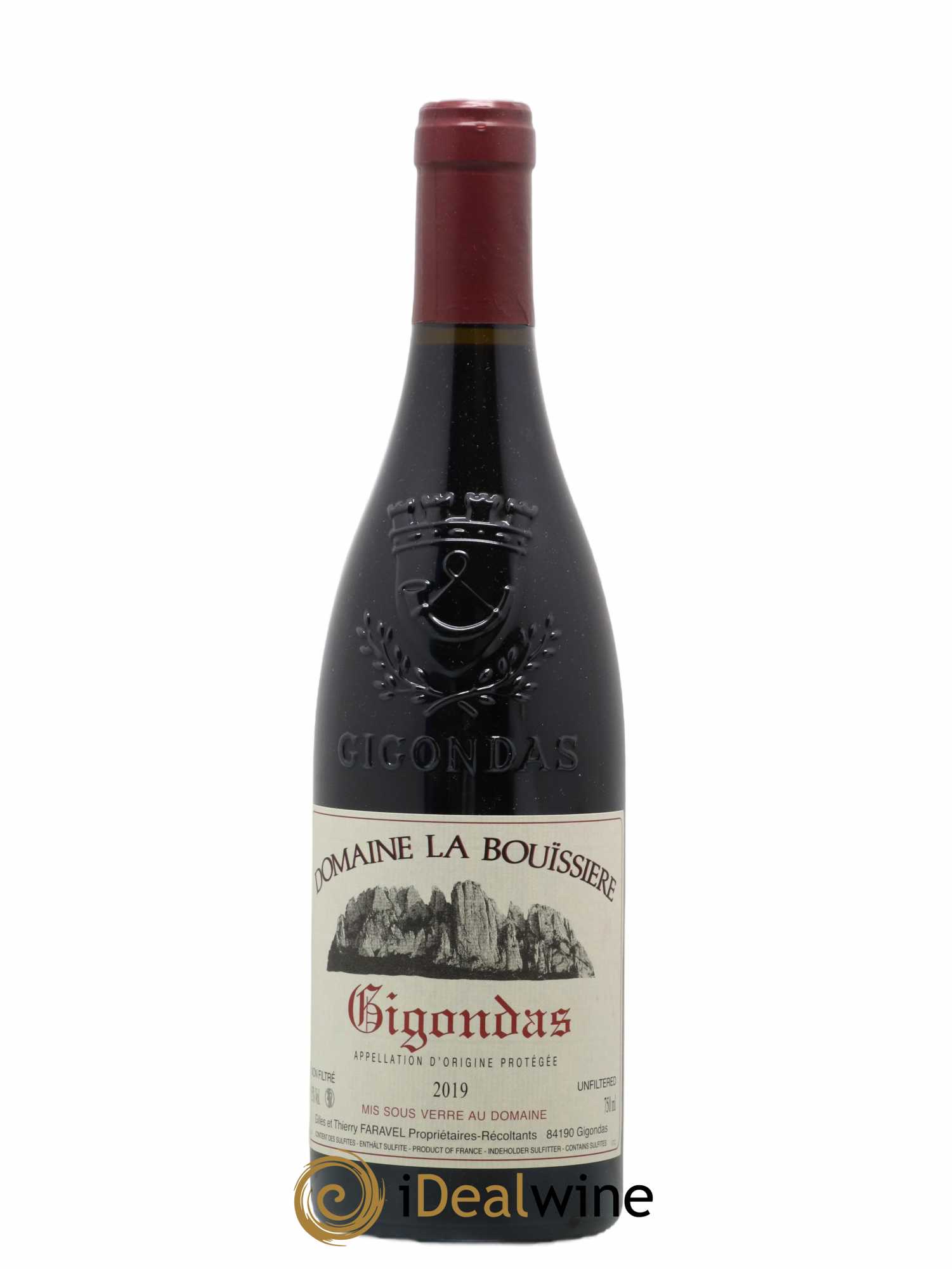 Gigondas La Bouïssière (sans prix de réserve) 2019 - Lot de 1 bouteille - 0
