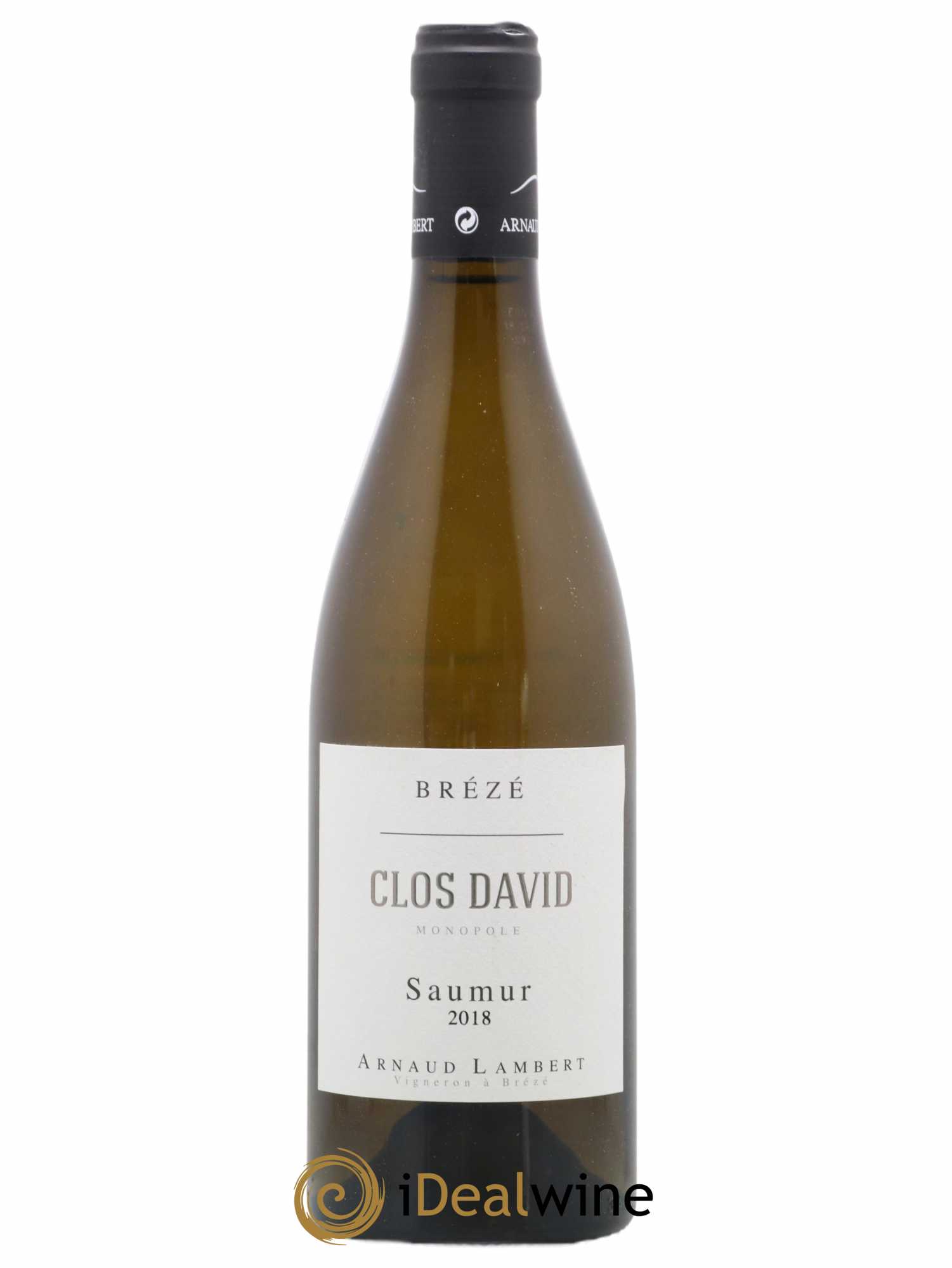 Saumur Brézé Clos David Arnaud Lambert (sans prix de réserve) 2018 - Lot de 1 bouteille - 0