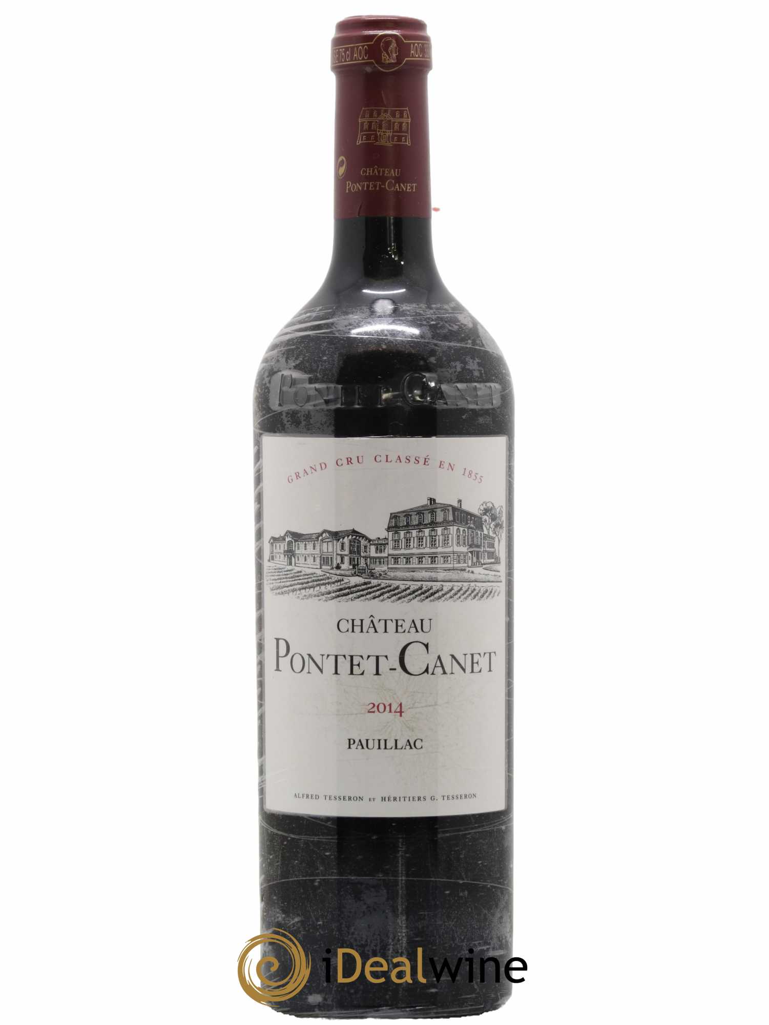 Château Pontet Canet 5ème Grand Cru Classé 2014 - Lot de 1 bouteille - 0