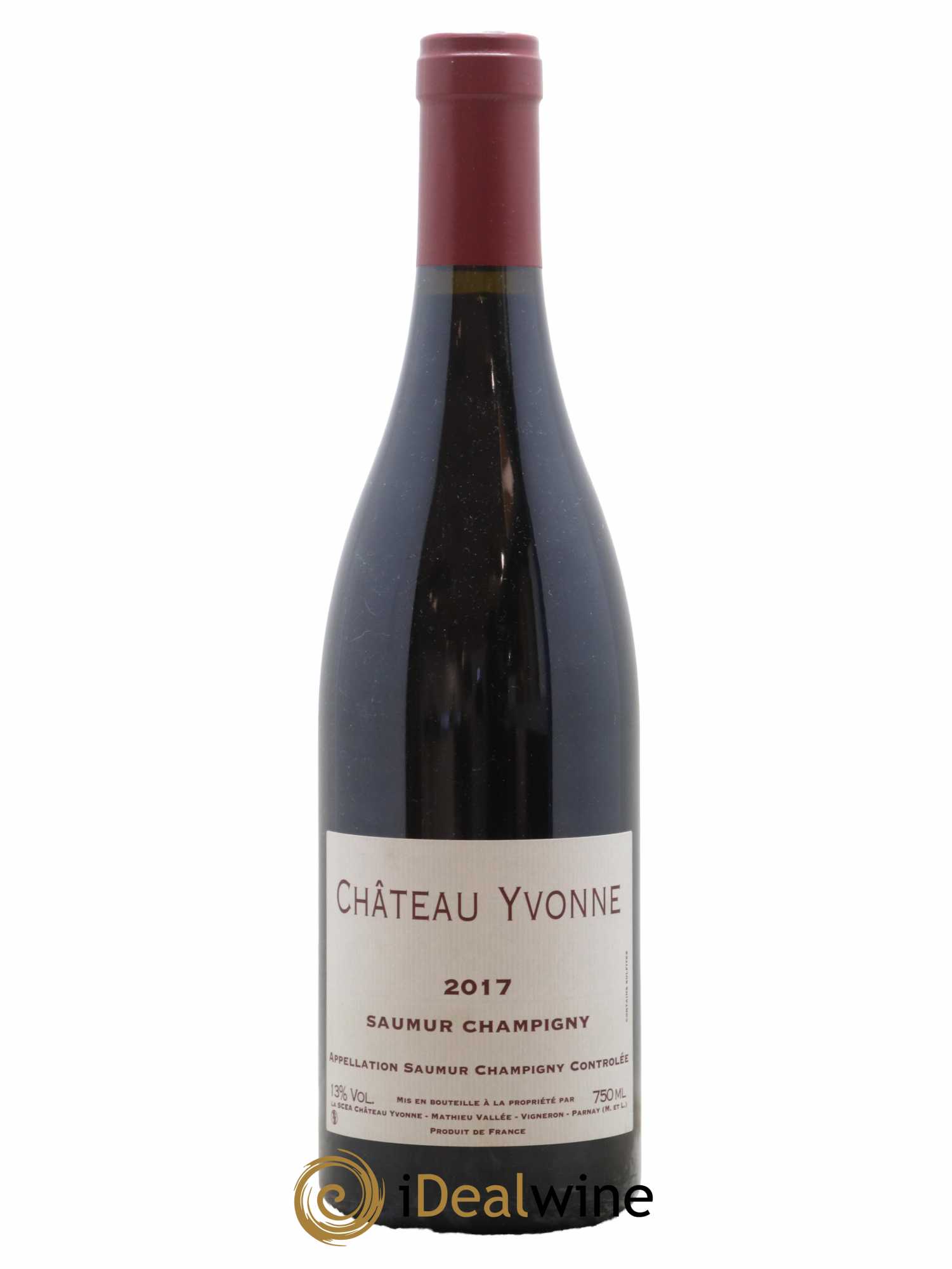 Saumur-Champigny Château Yvonne 2017 - Lot de 1 bouteille - 0