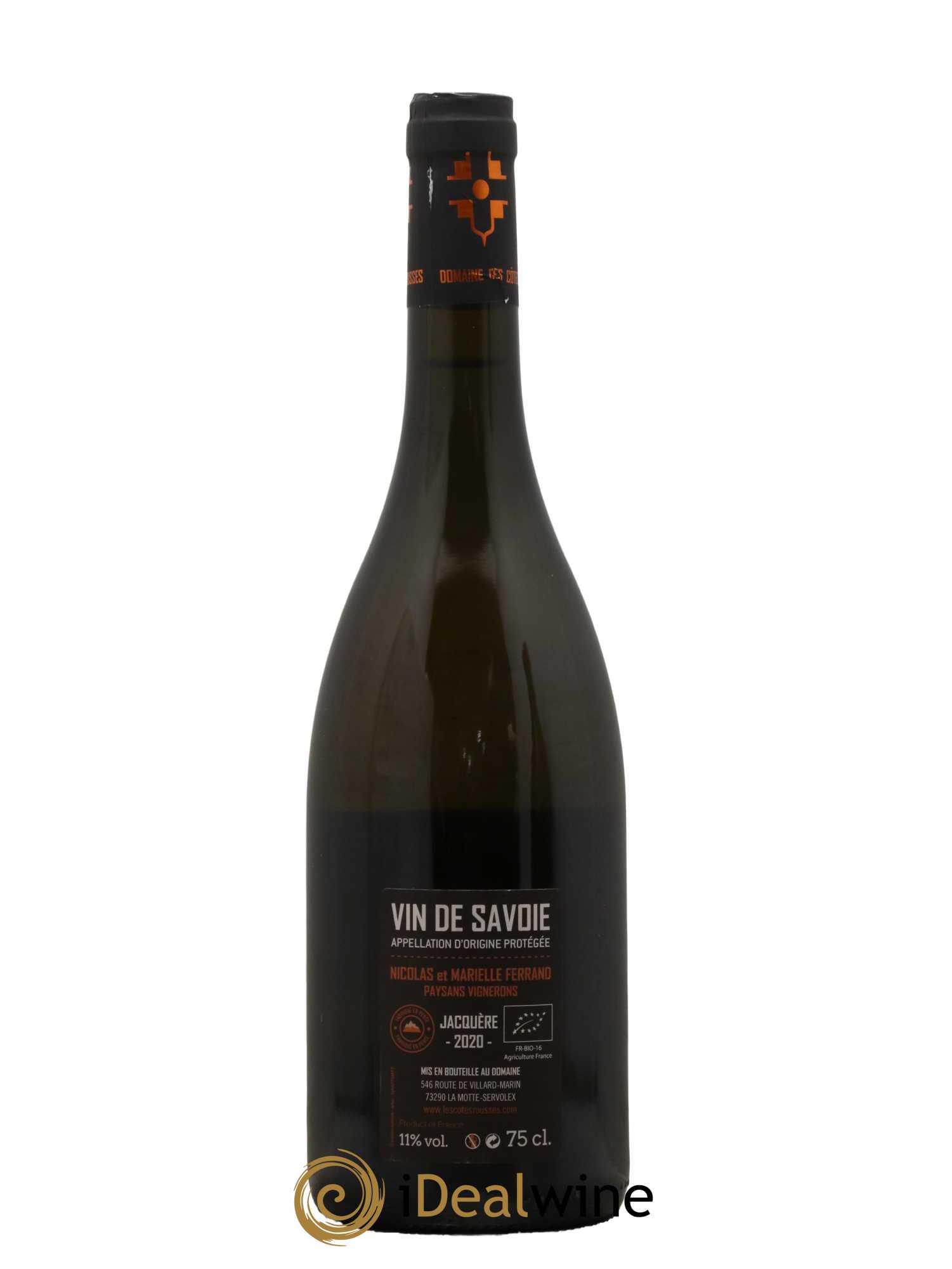 Vin de France Armenaz Domaine des Côtes Rousses 2020 - Lot de 1 bouteille - 1