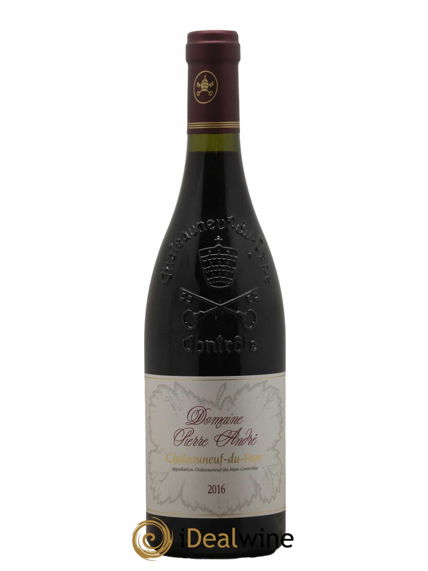 Châteauneuf-du-Pape Pierre André (Domaine) 2016 - Lot de 1 bouteille - 0