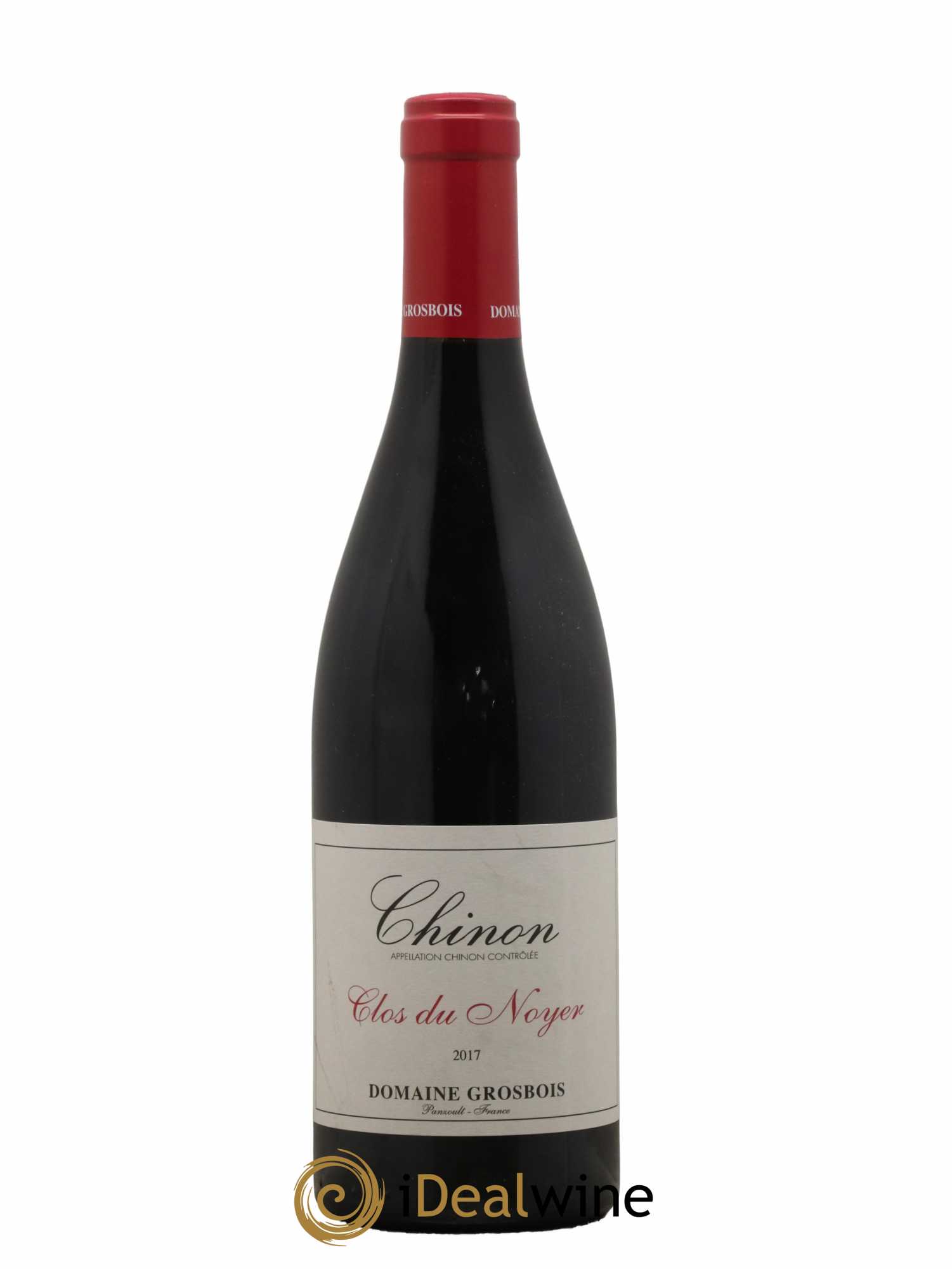 Chinon Clos du Noyer Domaine Grosbois 2017 - Lot de 1 bouteille - 0