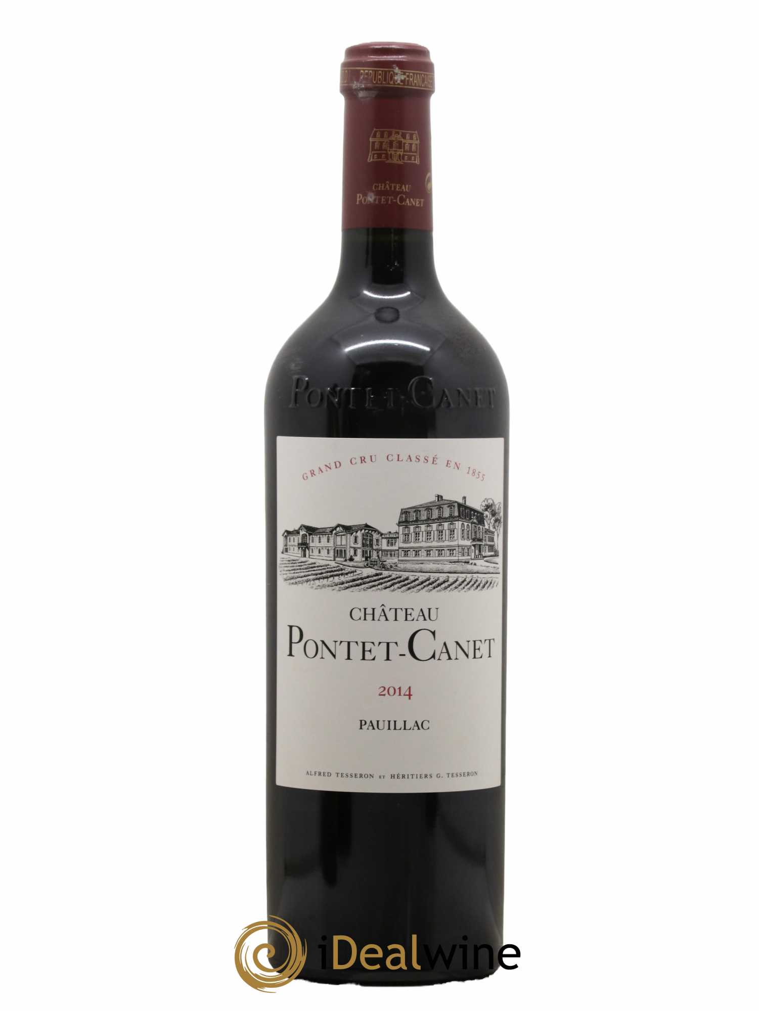Château Pontet Canet 5ème Grand Cru Classé 2014 - Lot de 1 bouteille - 0