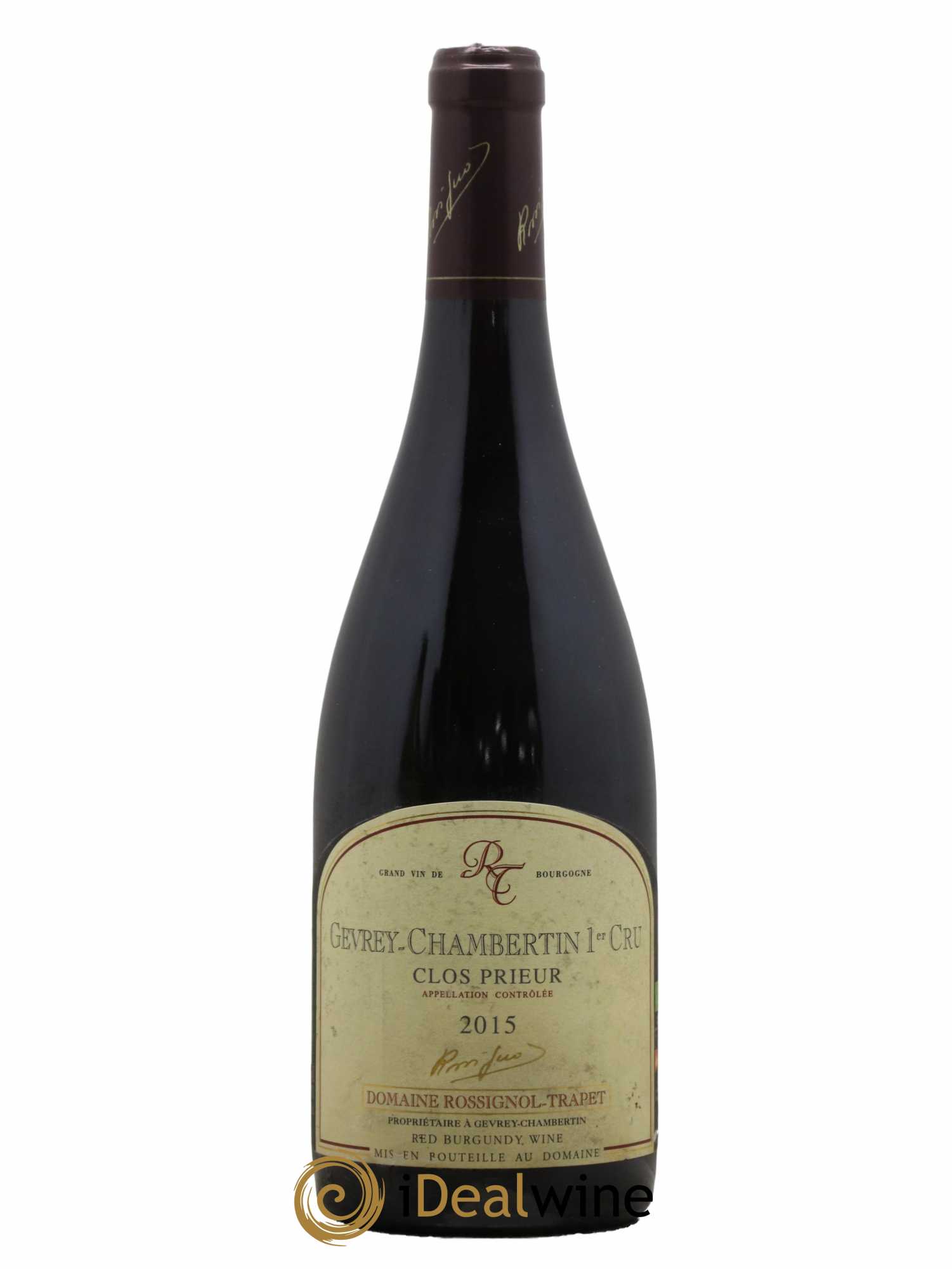 Gevrey-Chambertin 1er Cru Clos Prieur Rossignol-Trapet (Domaine) 2015 - Lot de 1 bouteille - 0
