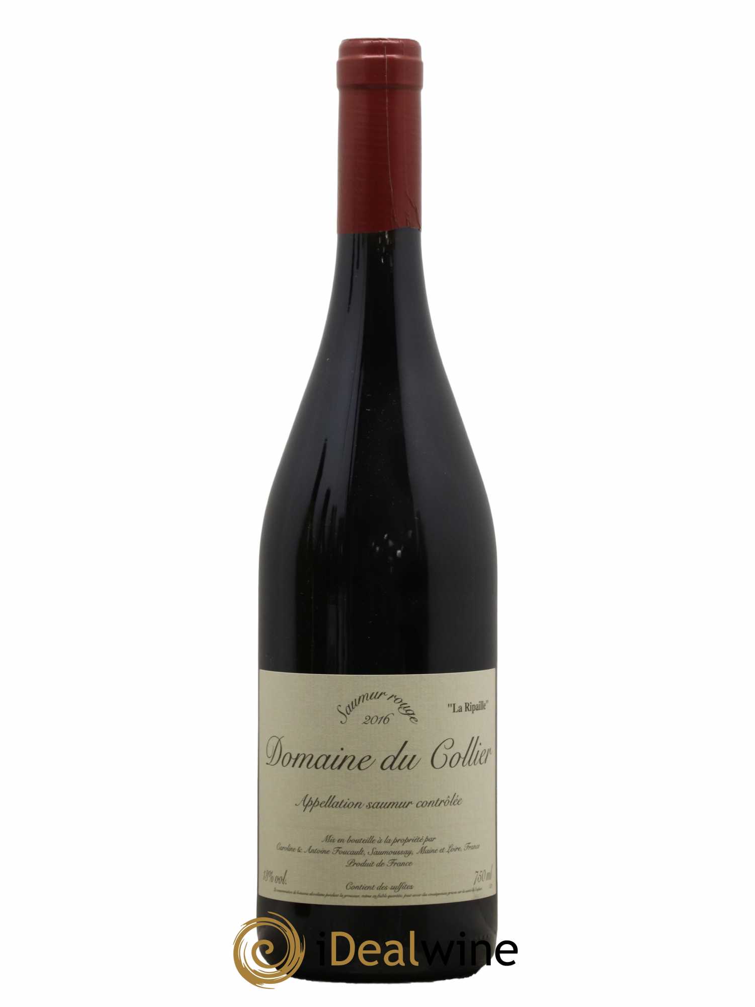 Saumur La Ripaille Domaine du Collier 2016 - Lot de 1 bouteille - 0