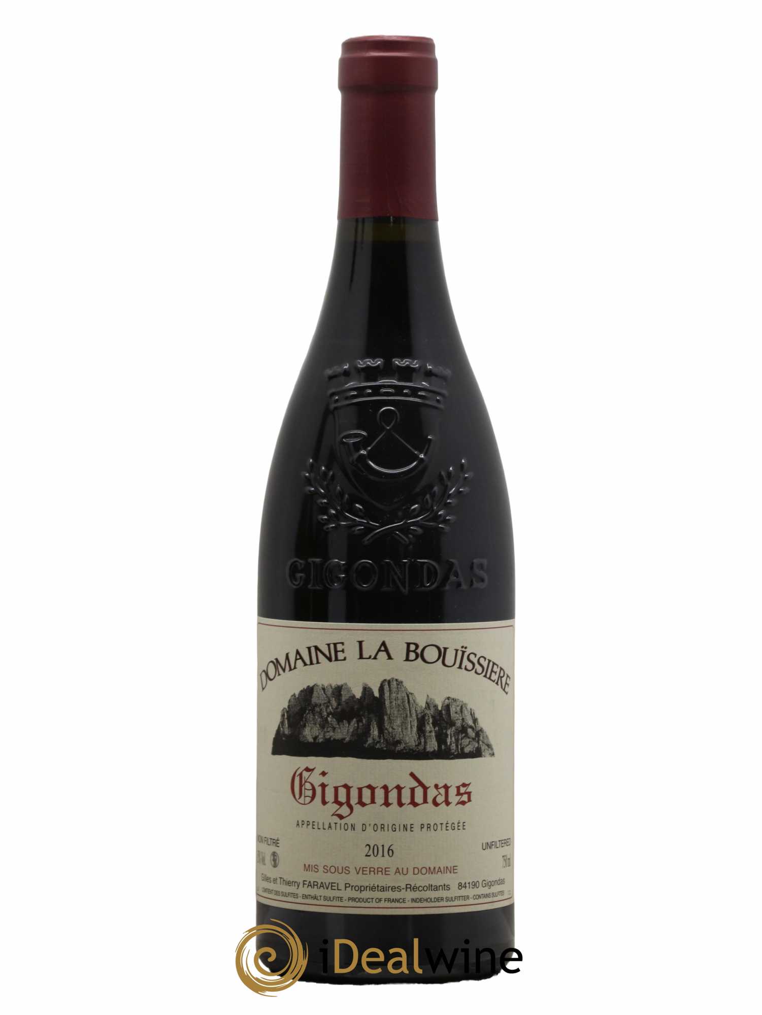 Gigondas La Bouïssière 2016 - Lot de 1 bouteille - 0