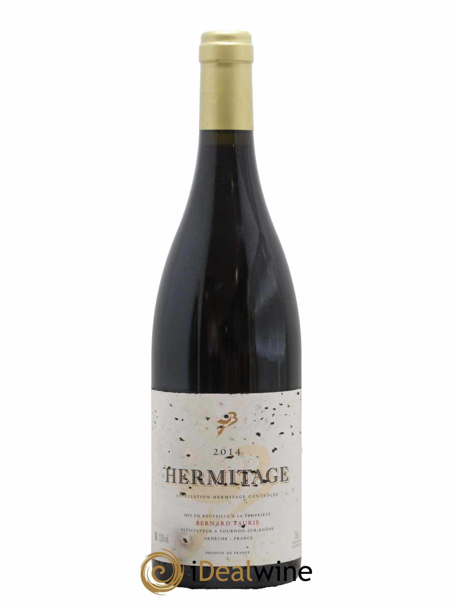 Hermitage Bessards Méal (capsule dorée) Bernard Faurie 2014 - Lot de 1 bouteille - 0