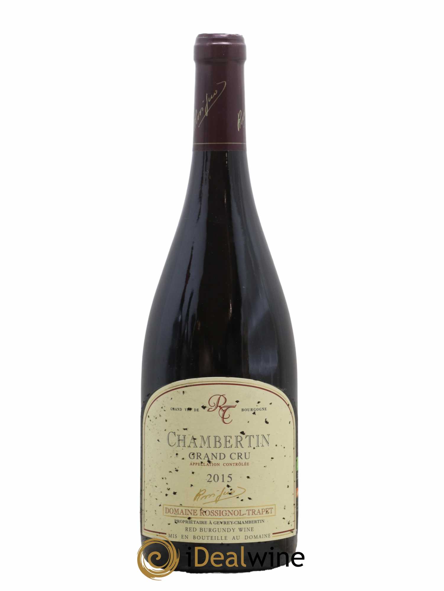 Chambertin Grand Cru Rossignol-Trapet (Domaine) 2015 - Lot de 1 bouteille - 0