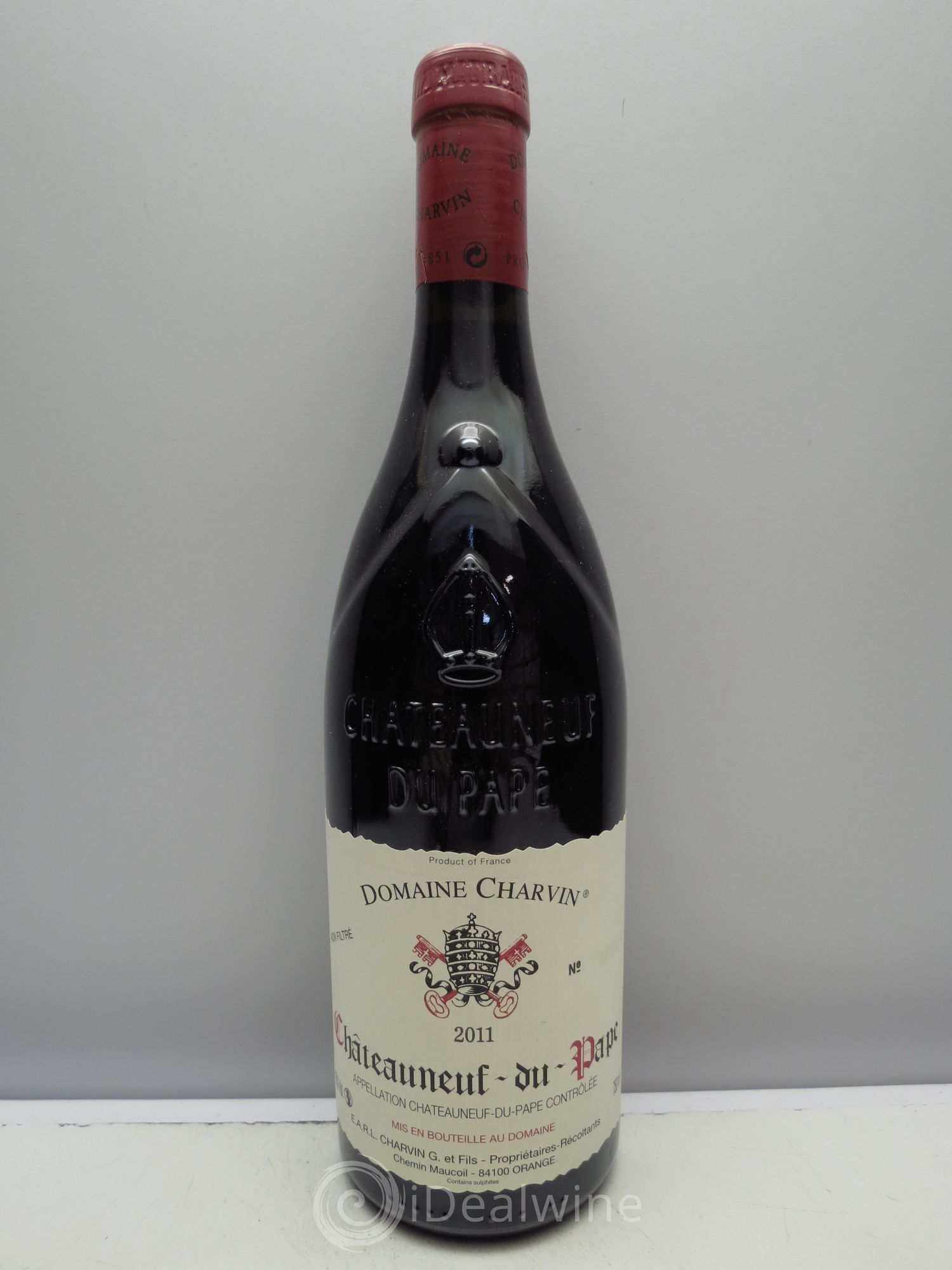 Châteauneuf-du-Pape Charvin (Domaine) (sans prix de réserve / no reserve) 2011 - Lot of 1 bottle - 0