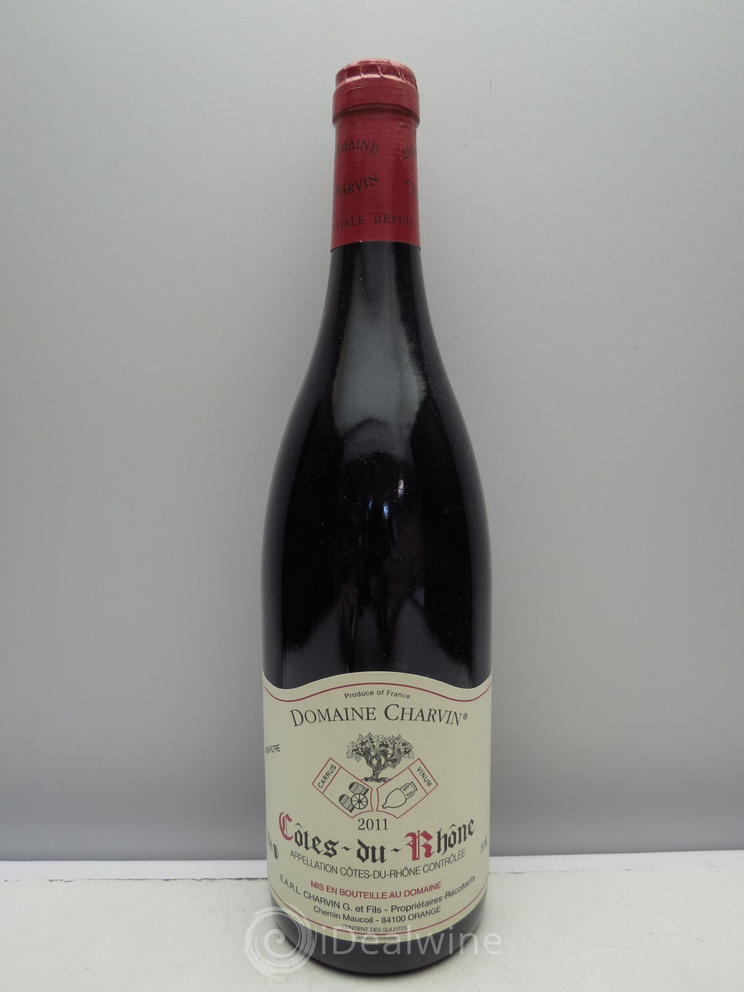 Côtes-du-Rhône Charvin (Domaine) (sans prix de réserve / no reserve) 2011 - Posten von 1 Flasche - 0