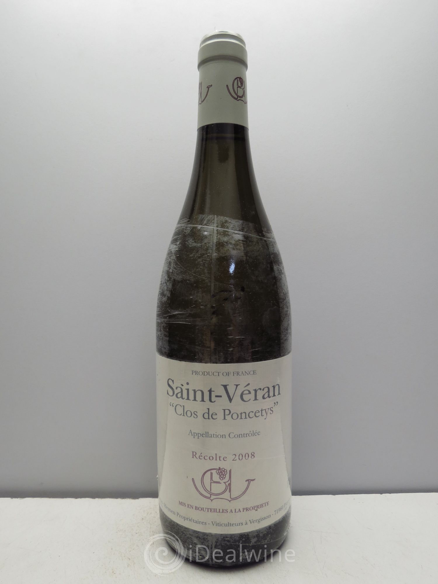 Saint-Véran Clos de Poncetys Domaine Guffens-Heynen 2008 - Posten von 1 Flasche - 0