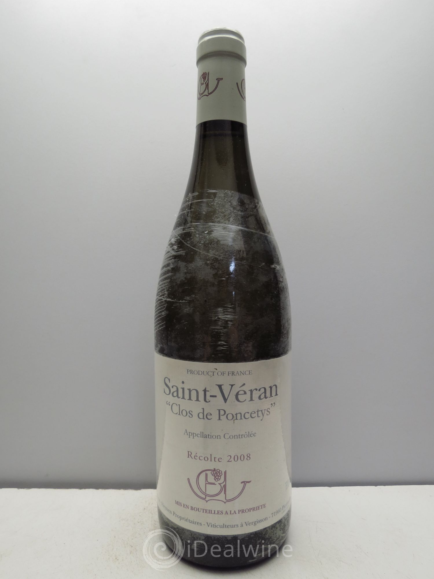 Saint-Véran Clos de Poncetys Domaine Guffens-Heynen 2008 - Posten von 1 Flasche - 0