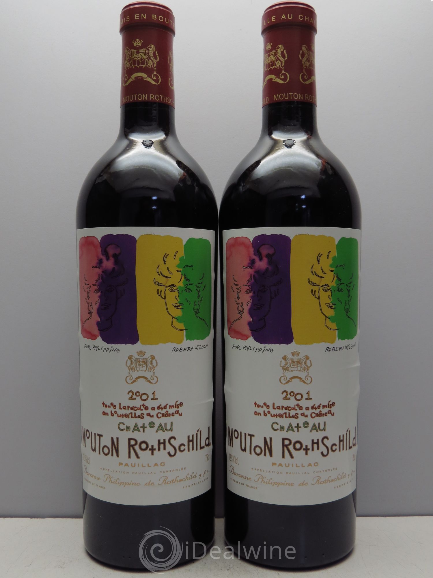Château Mouton Rothschild 1er Grand Cru Classé 2001 - Lot de 6 bouteilles - 3