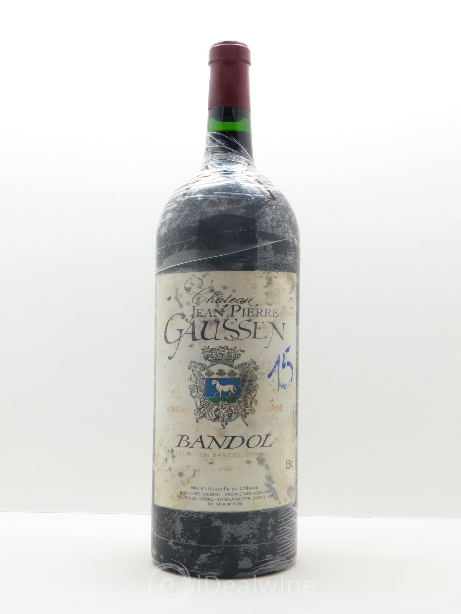 Bandol Château Jean-Pierre Gaussen "Longue Garde" 2001 - Posten von 1 Magnum - 0
