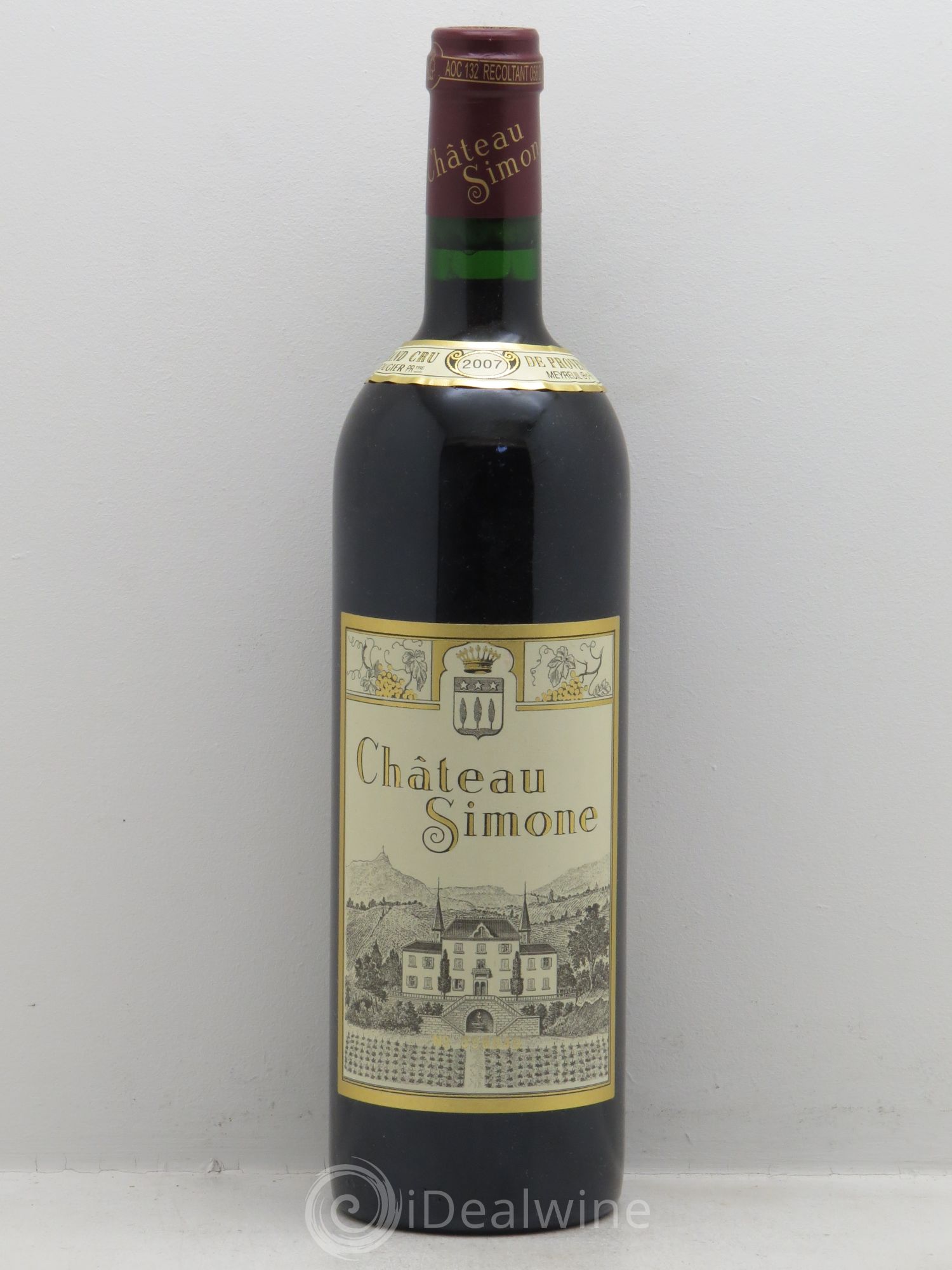 Palette Château Simone Famille Rougier 2007 - Posten von 1 Flasche - 0