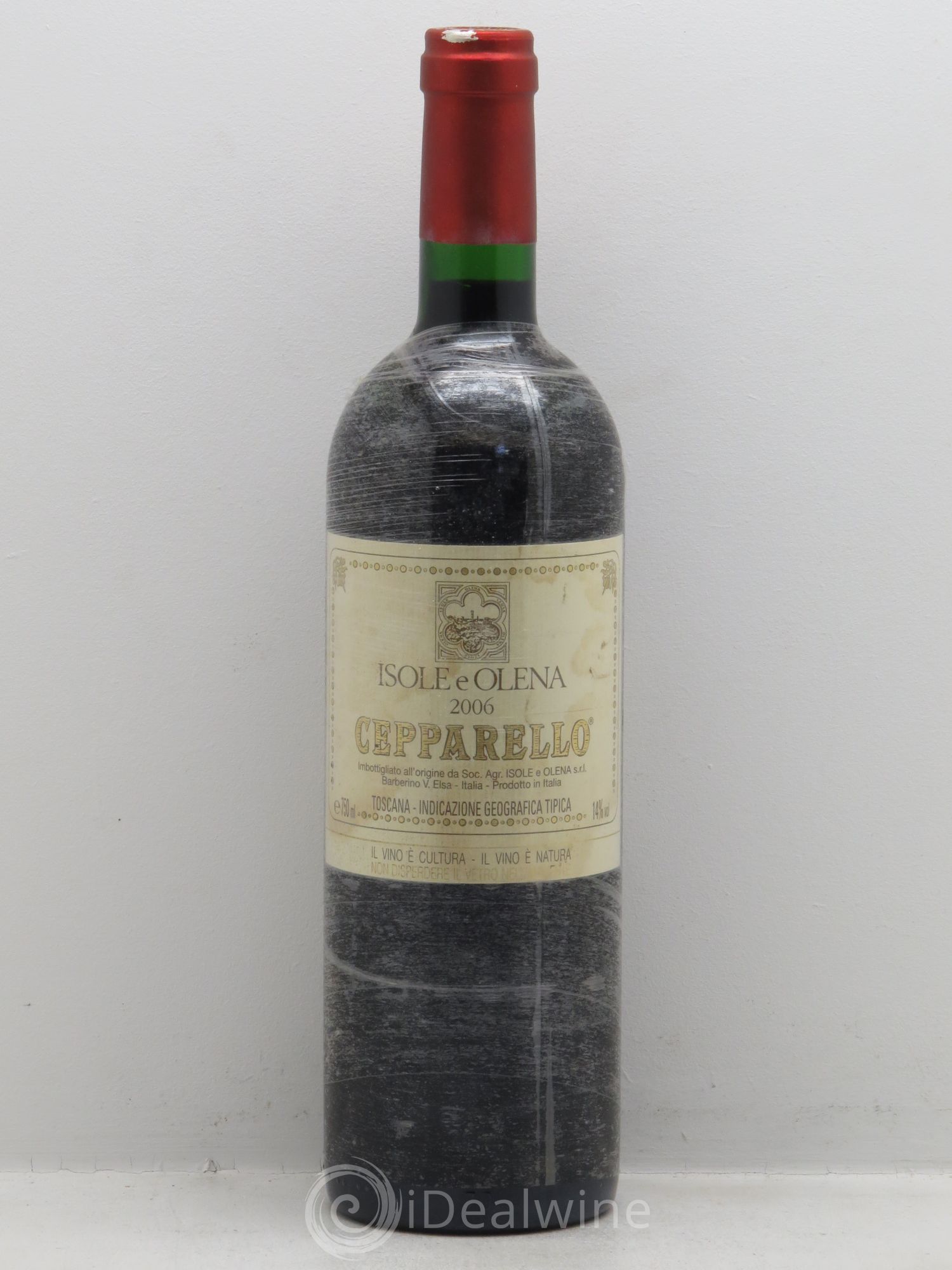 Toscana IGT Isole e Olena Cepparello 2006 - Lot de 1 bouteille - 0