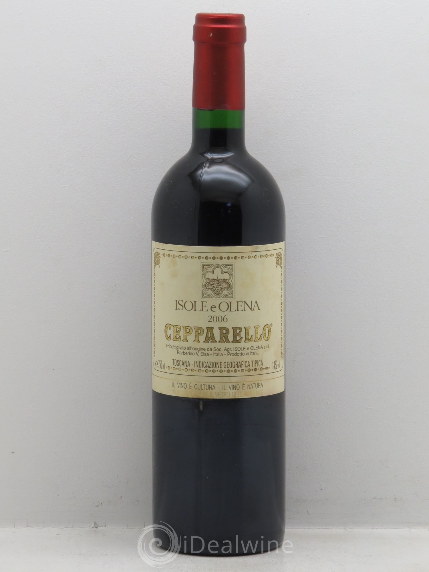 Toscana IGT Isole e Olena Cepparello 2006 - Posten von 1 Flasche - 0