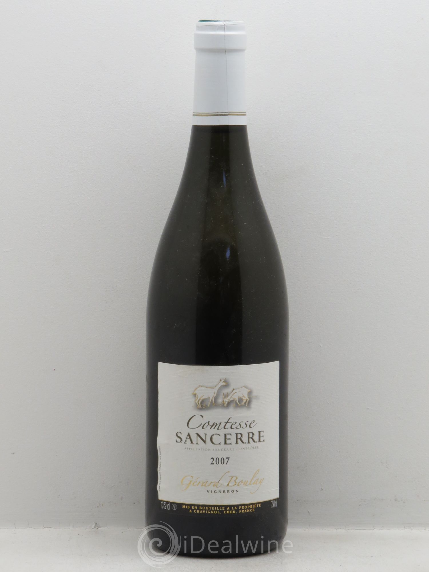 Sancerre Comtesse Gérard Boulay (sans prix de réserve - no reserve) 2007 - Posten von 1 Flasche - 0