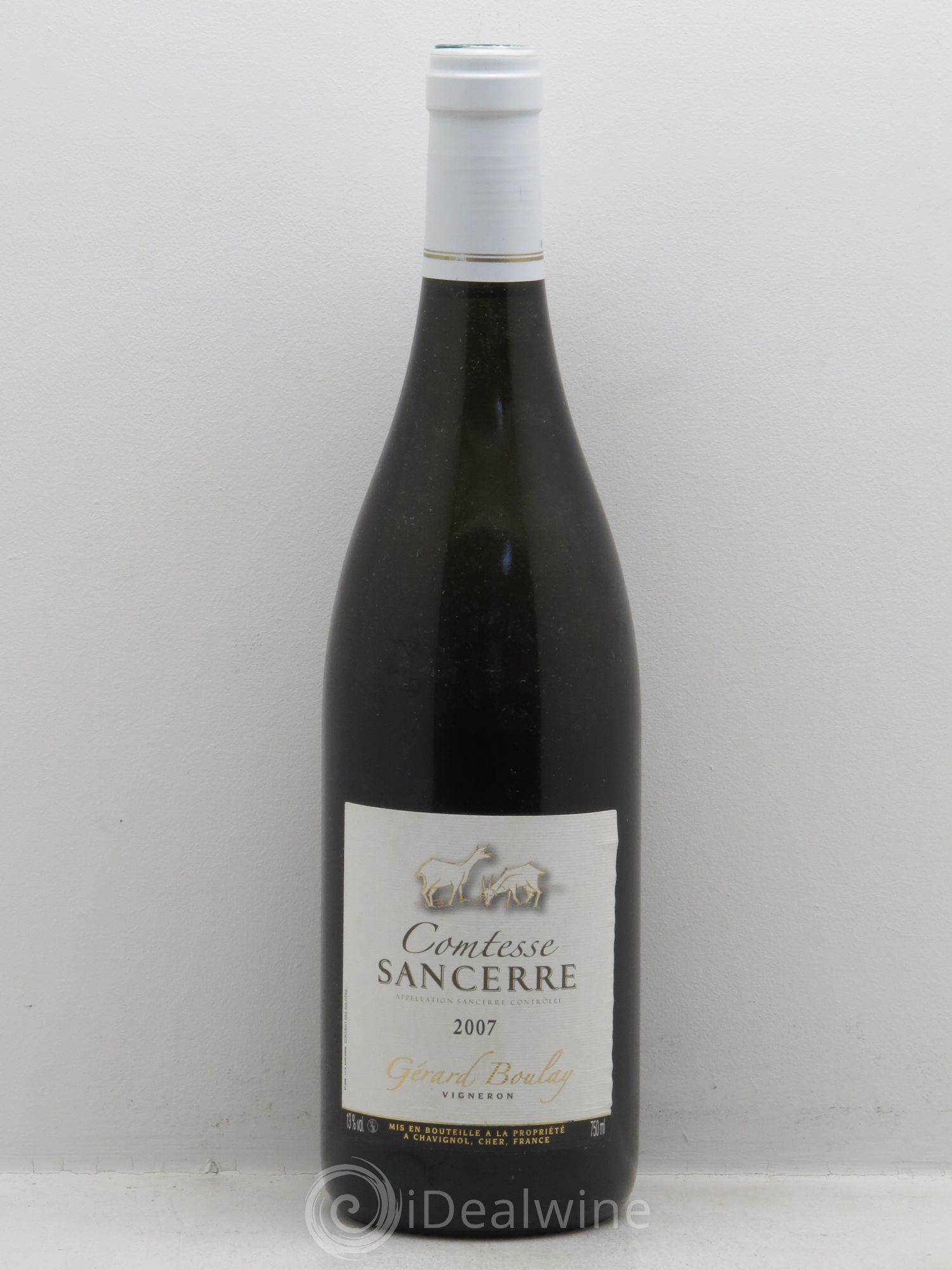 Sancerre Comtesse Gérard Boulay (sans prix de réserve - no reserve) 2007 - Posten von 1 Flasche - 0