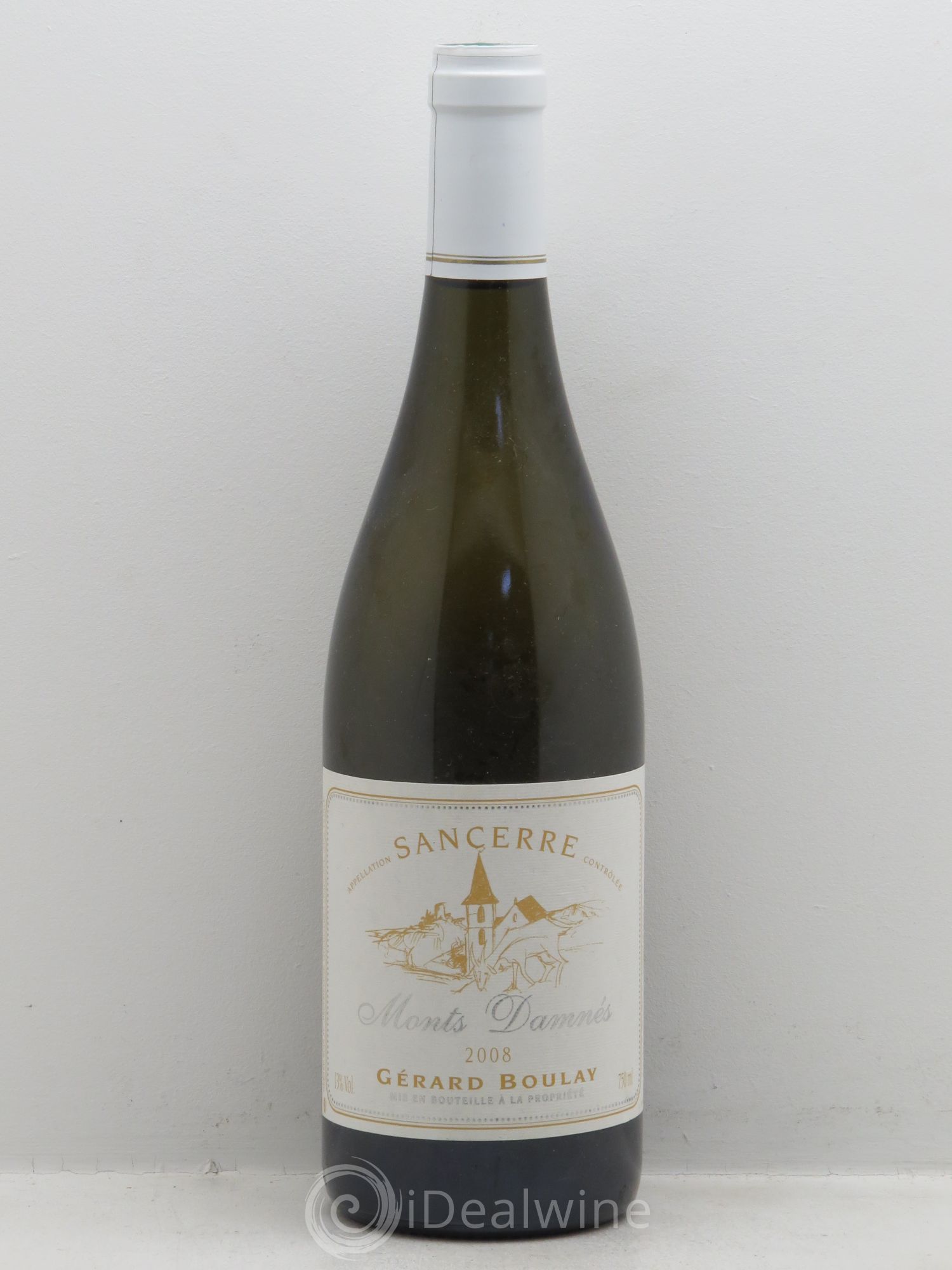 Sancerre Les Monts Damnés Gérard Boulay (sans prix de réserve - no reserve) 2008 - Posten von 1 Flasche - 0