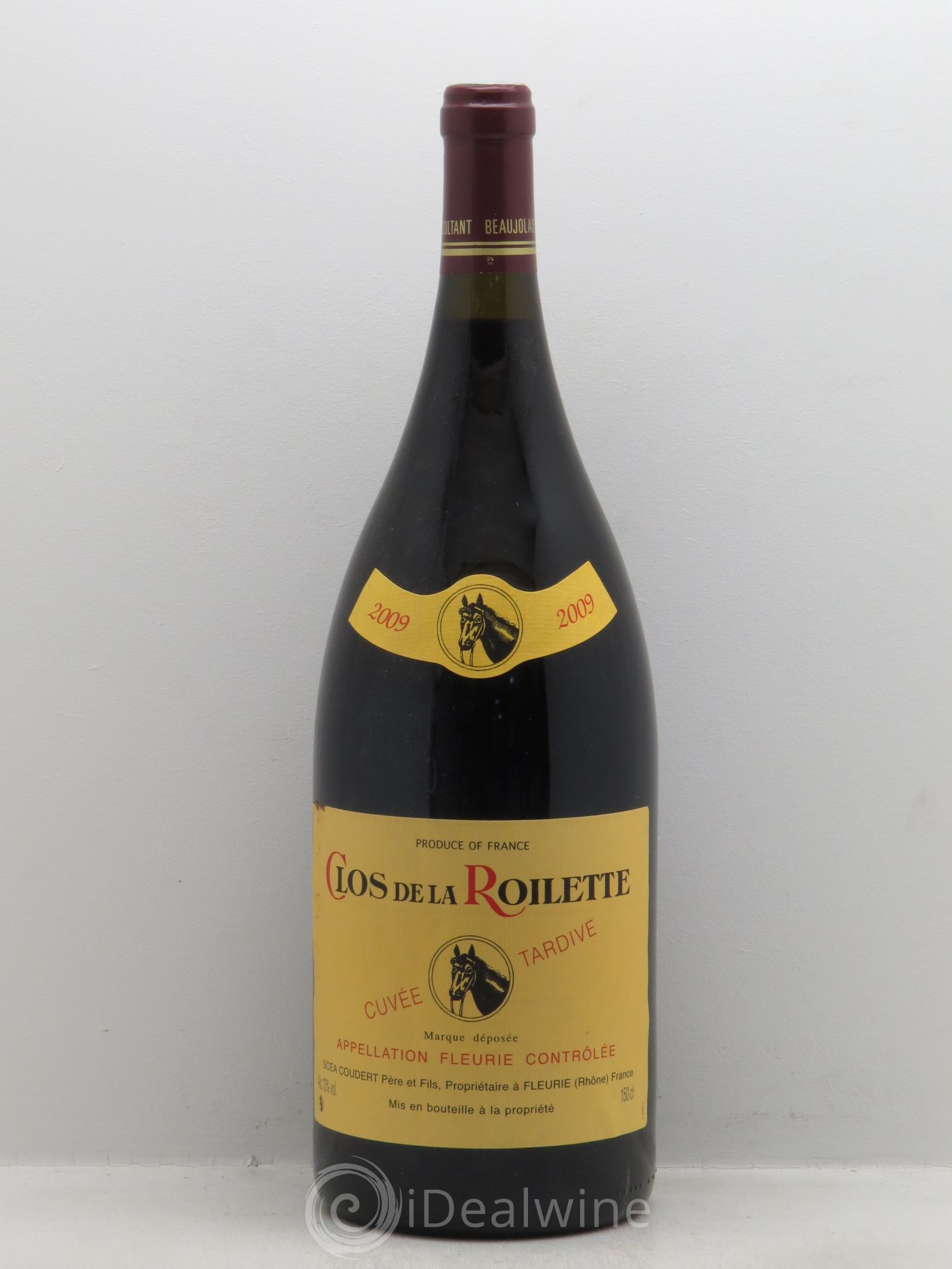 Fleurie Clos de la Roilette Mise Tardive (sans prix de réserve - no reserve) 2009 - Posten von 1 Magnum - 0