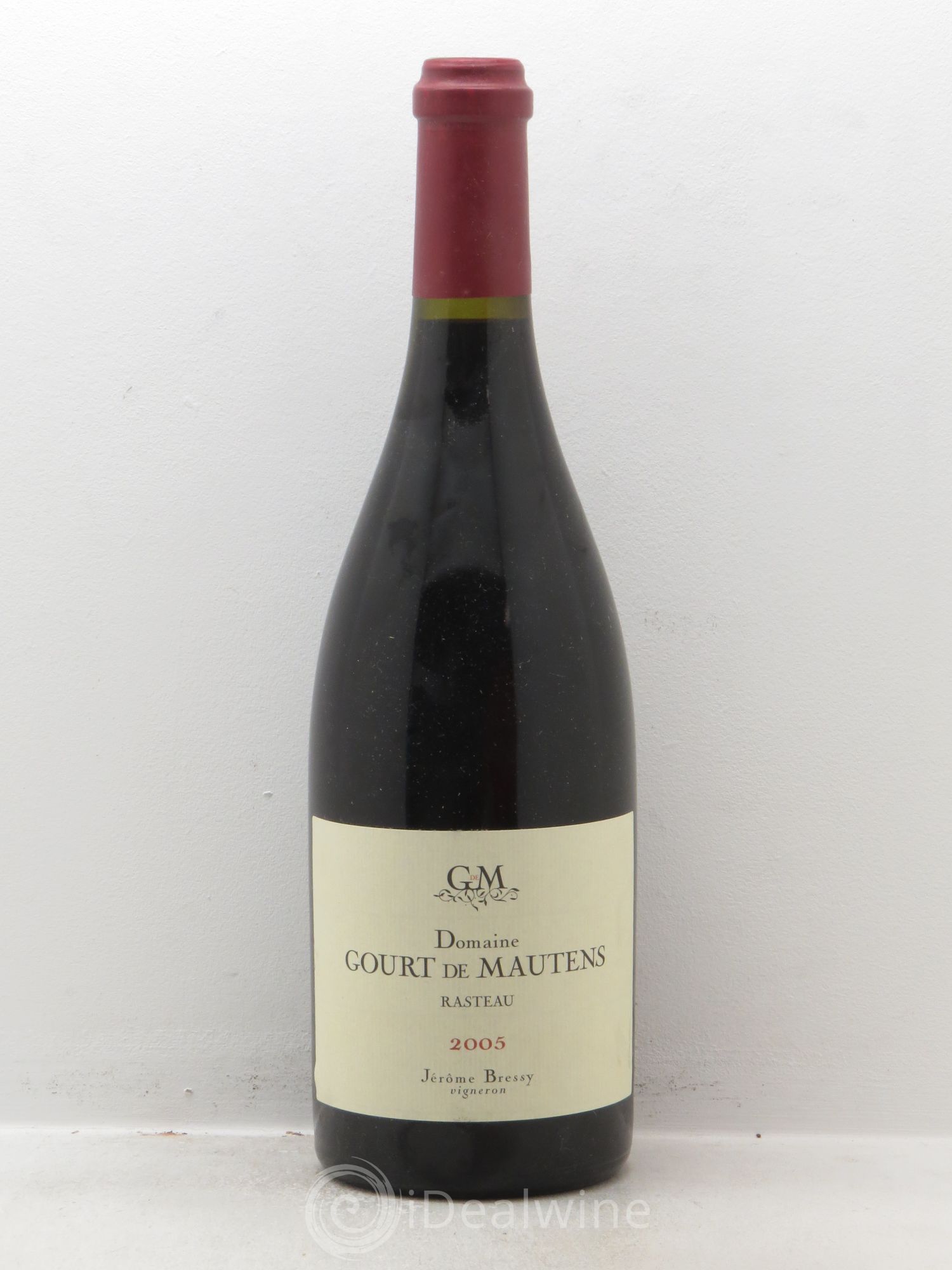 Rasteau Domaine Gourt de Mautens - Jérôme Bressy 2005 - Lot de 1 bouteille - 0
