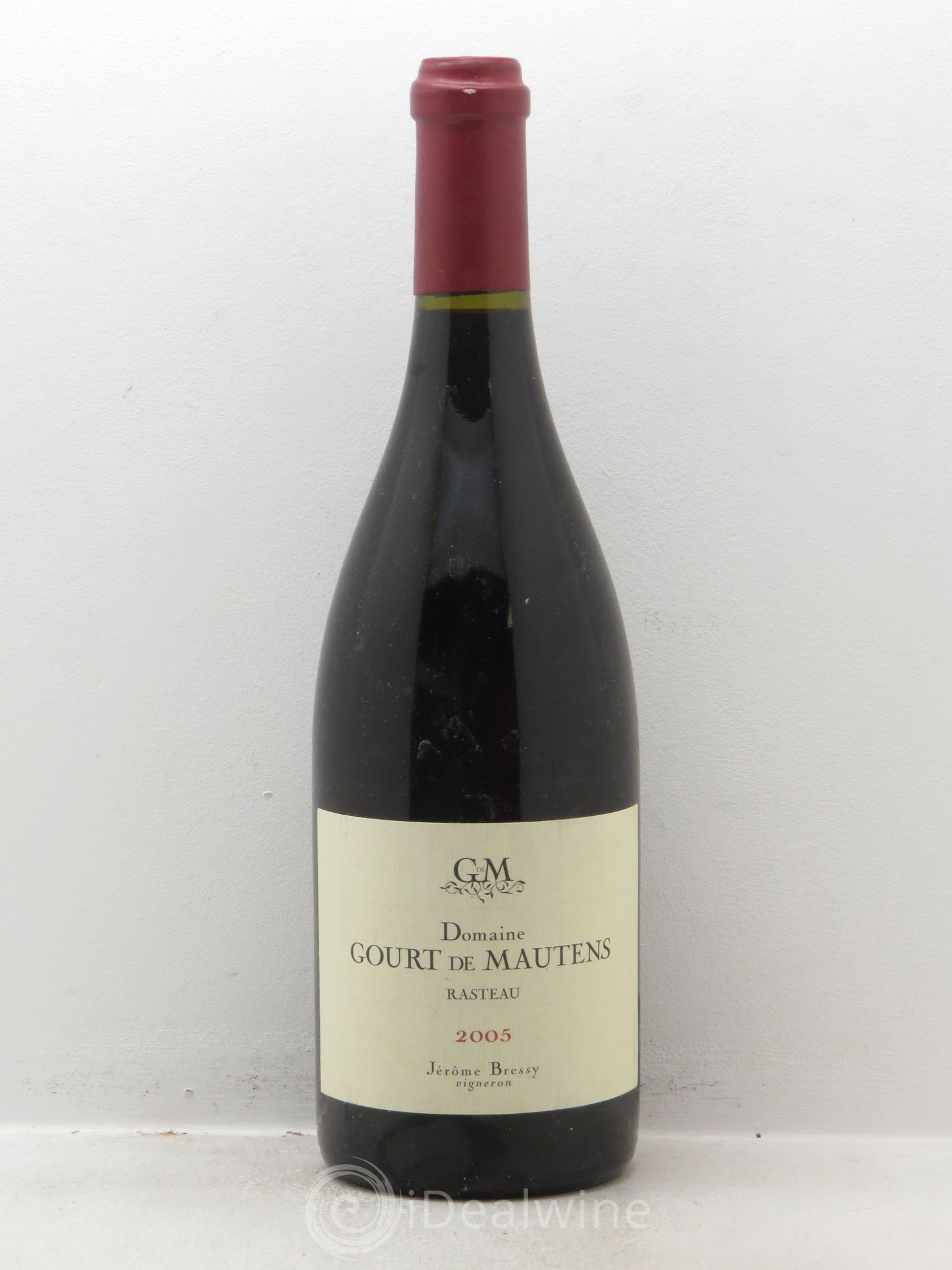 Rasteau Domaine Gourt de Mautens - Jérôme Bressy 2005 - Lot de 1 bouteille - 0