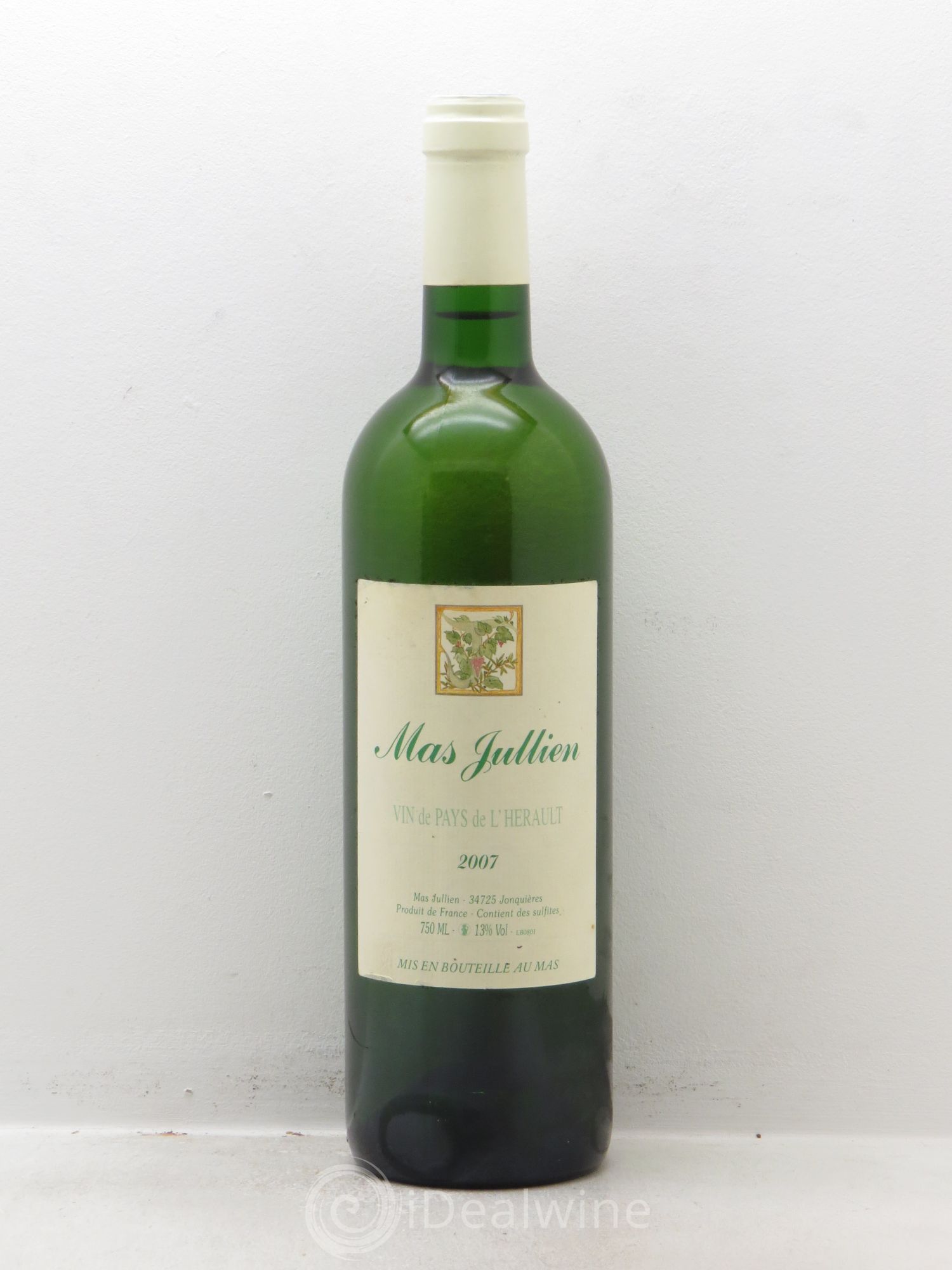 Pays d'Hérault Mas Jullien Olivier Jullien (sans prix de réserve - no reserve) 2007 - Posten von 1 Flasche - 0